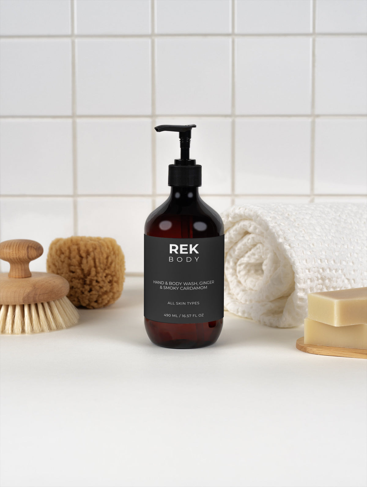 Hand & Body Wash Ginger & Smoky Cardamom