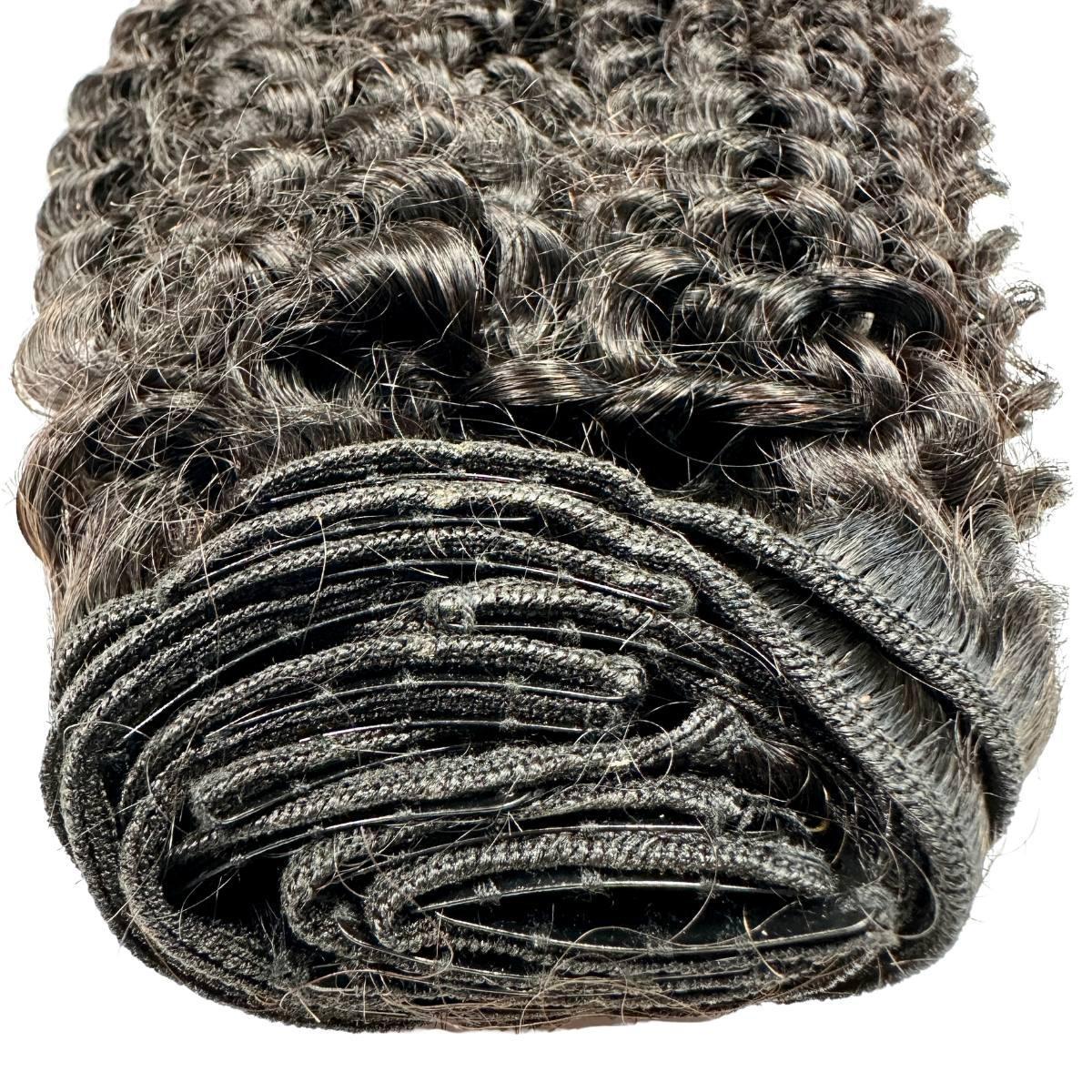 Kinky Curly Clip-In 100% Human Hair Extensions