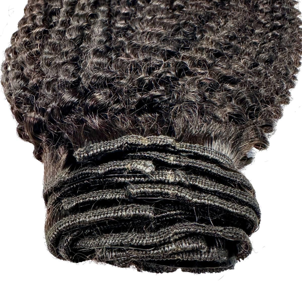Jerry Curl Clip-In 100% Human Hair Extensions