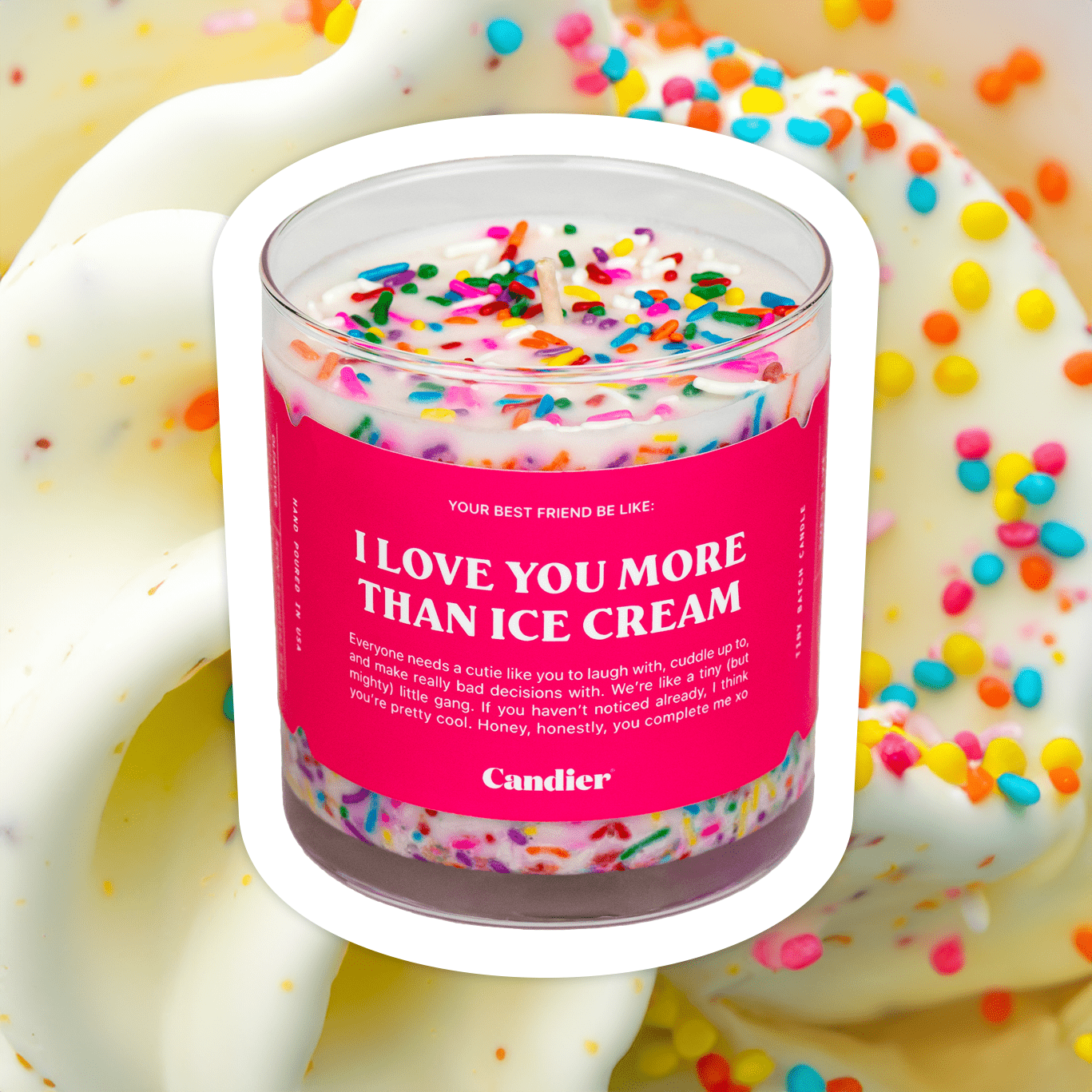 I LOVE YOU MORE THAN ICE CREAM CANDLE - Shop Ryan Porter