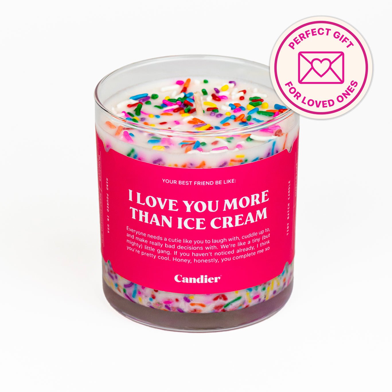 I LOVE YOU MORE THAN ICE CREAM CANDLE - Shop Ryan Porter