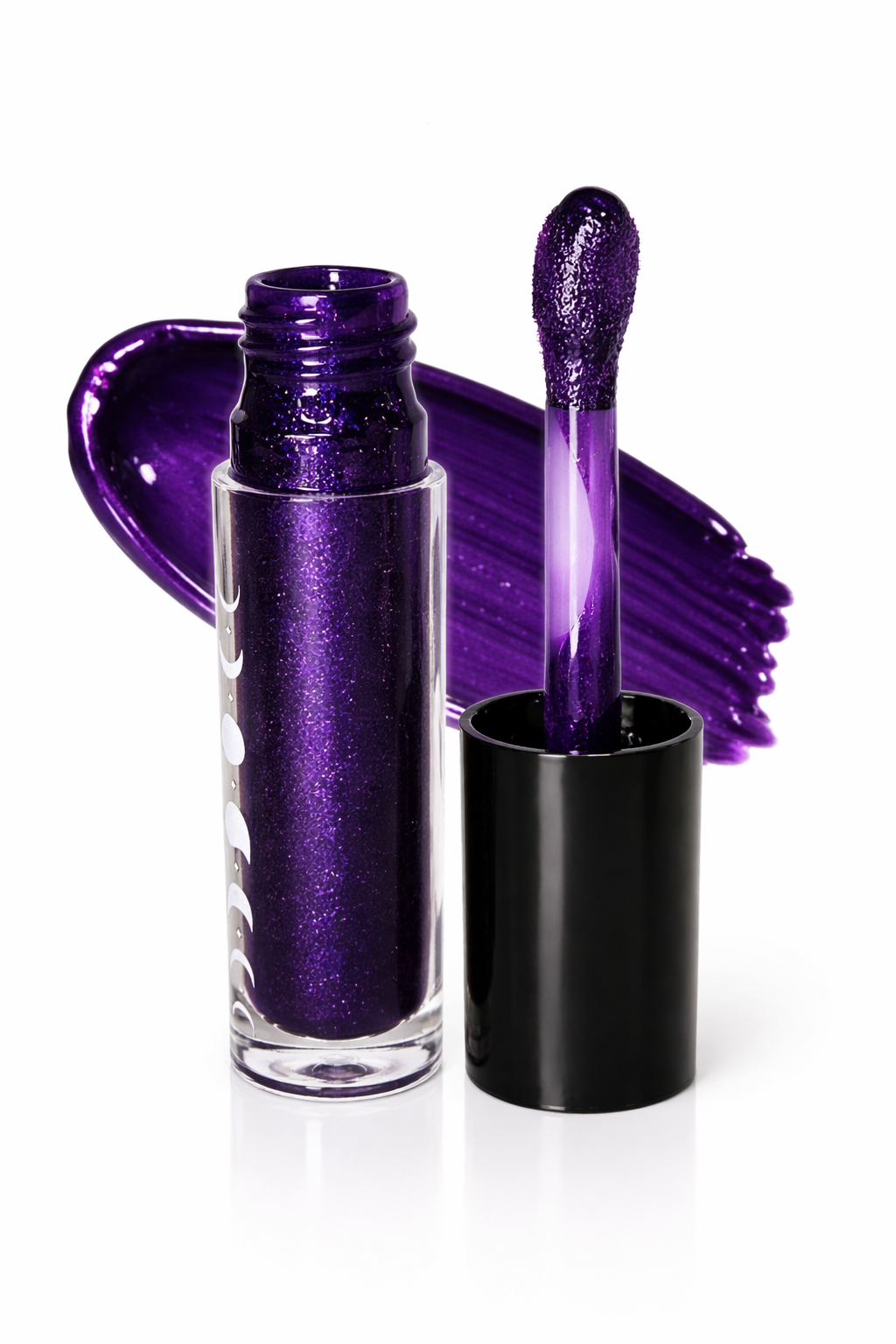 Tempted – Purple Glitter Lip Gloss Sparkle High-Shine Finish