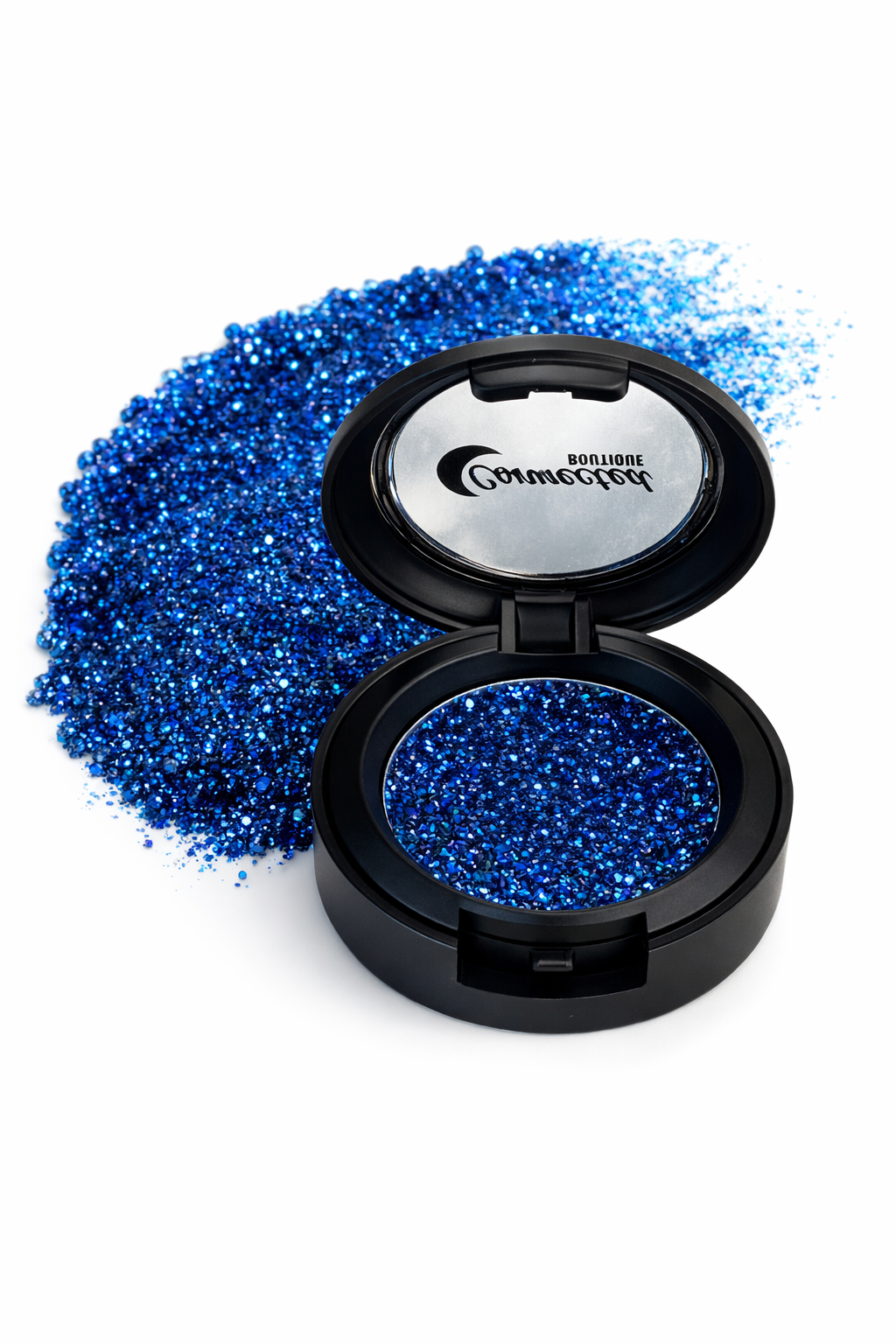 Alchemy Blue Glitter Eyeshadow – Sparkling Statement Shade