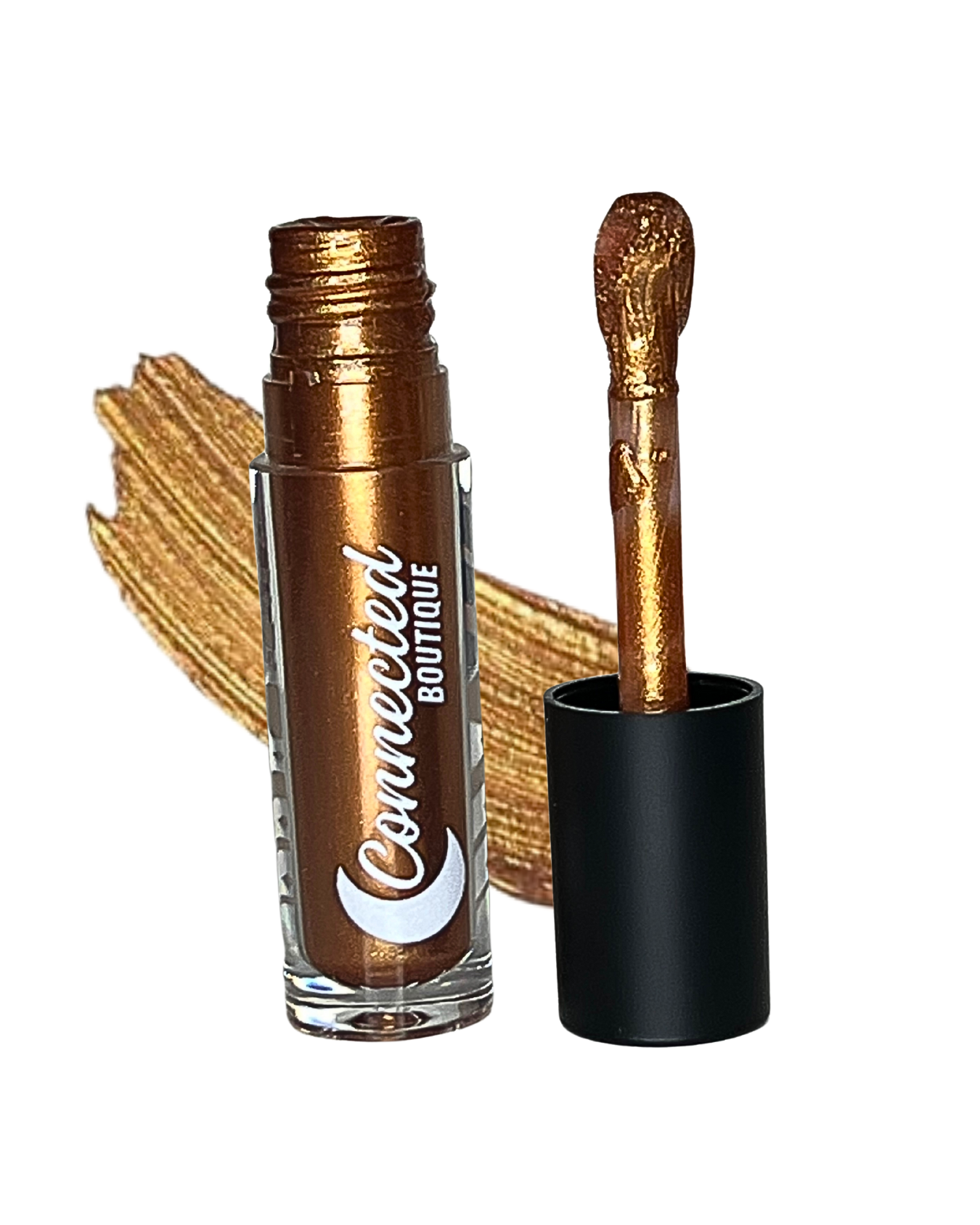 BK - Bronze Metallic Longwear Liquid Lipstick – Transfer‑Proof Matte