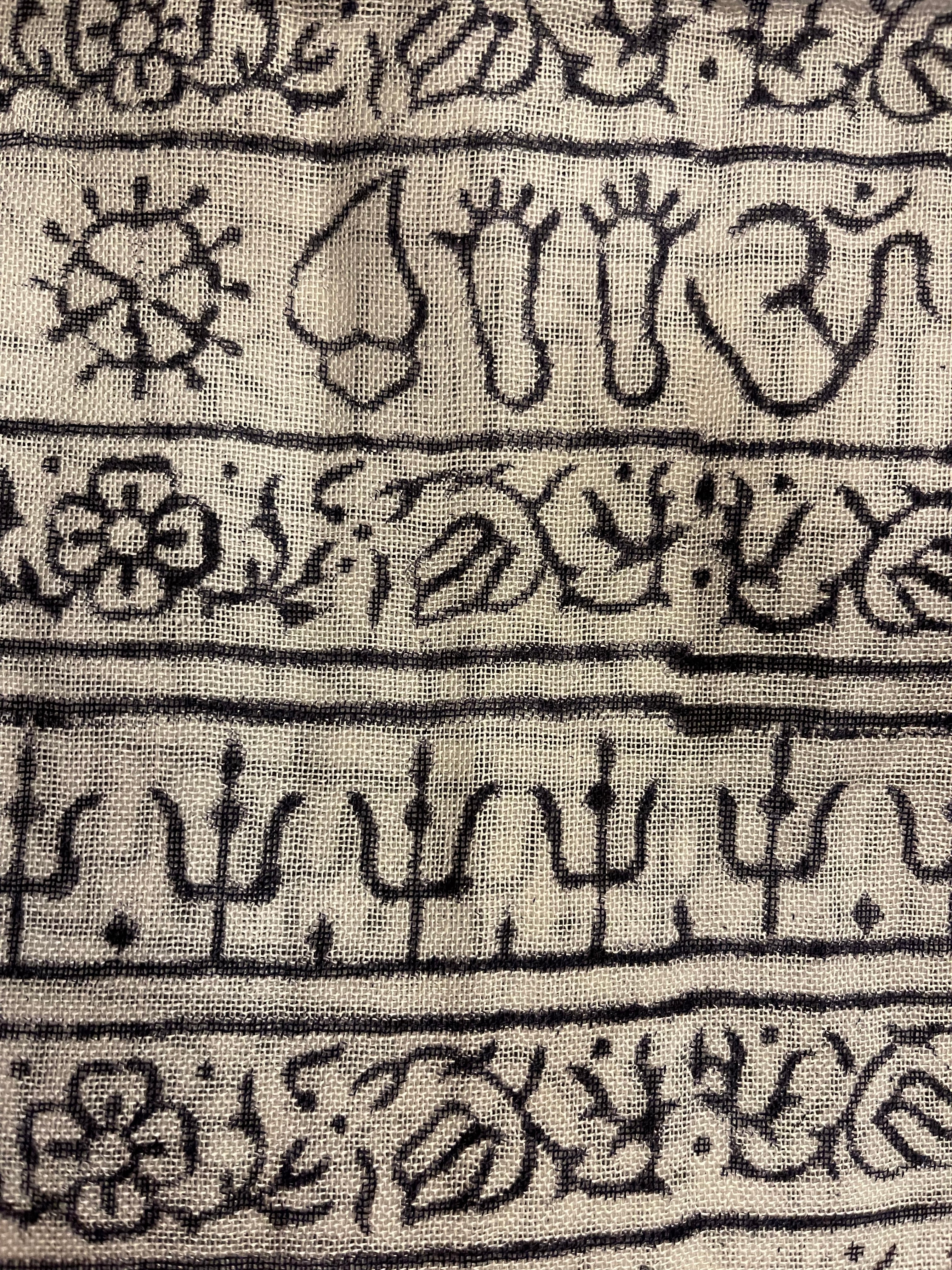 OM Ganesha Mantra Meditation Prayer Shawl by OMSutra