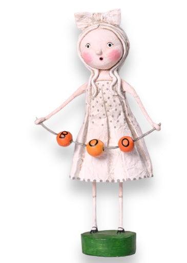 Ghoulie Girl Halloween Figurine by Lori Mitchell *New for 2024*