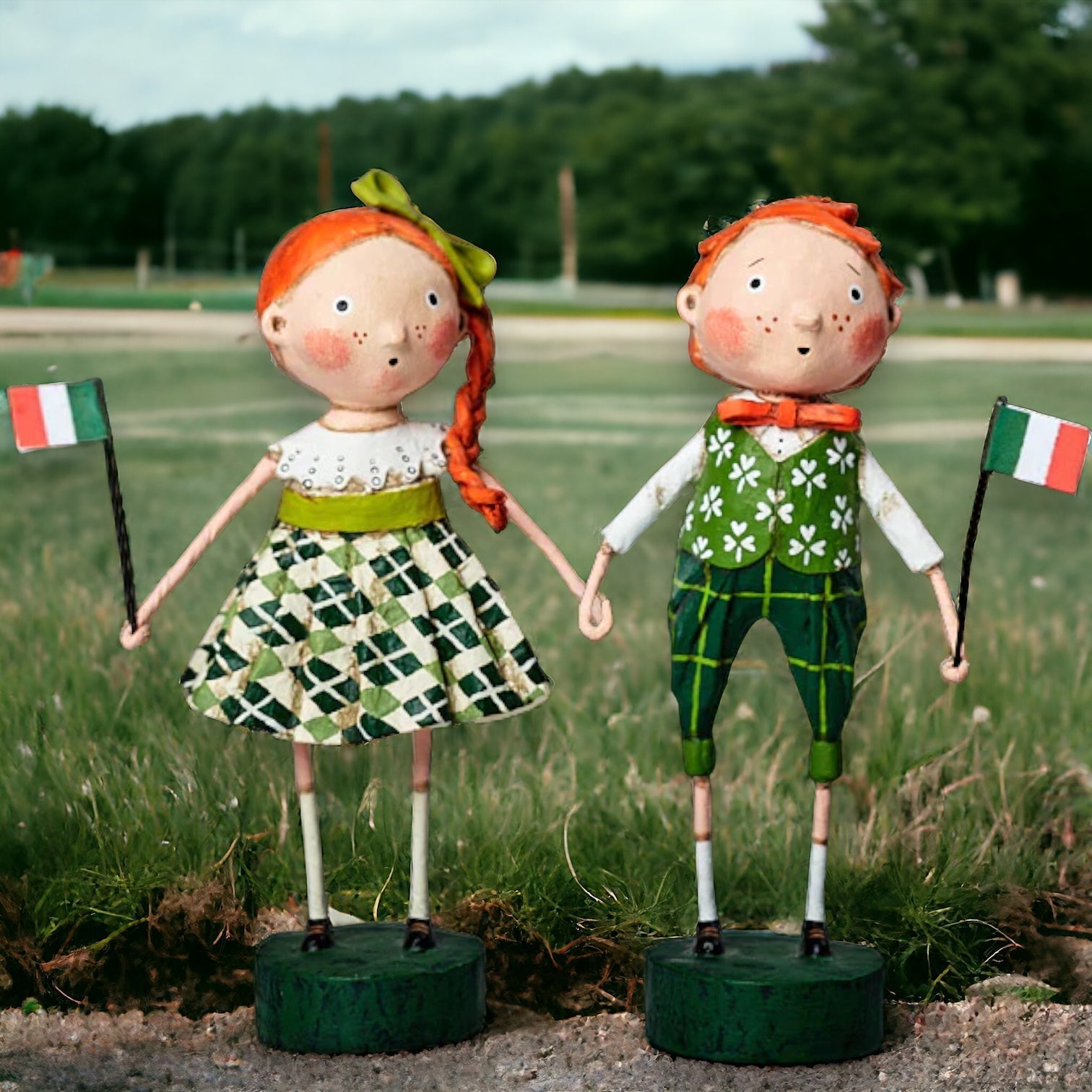 Kristin Go Braugh© Lori Mitchell St. Patrick's Day Figurine