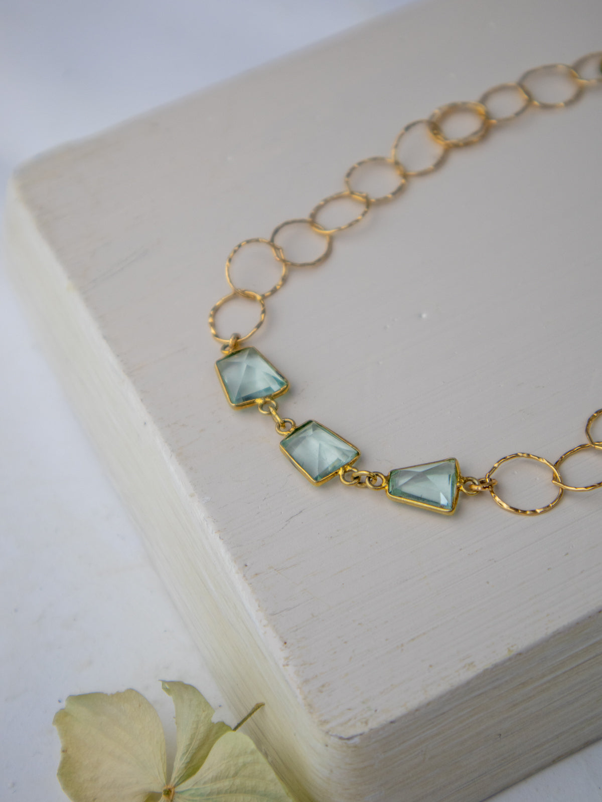 Bubble Chain Long Necklace