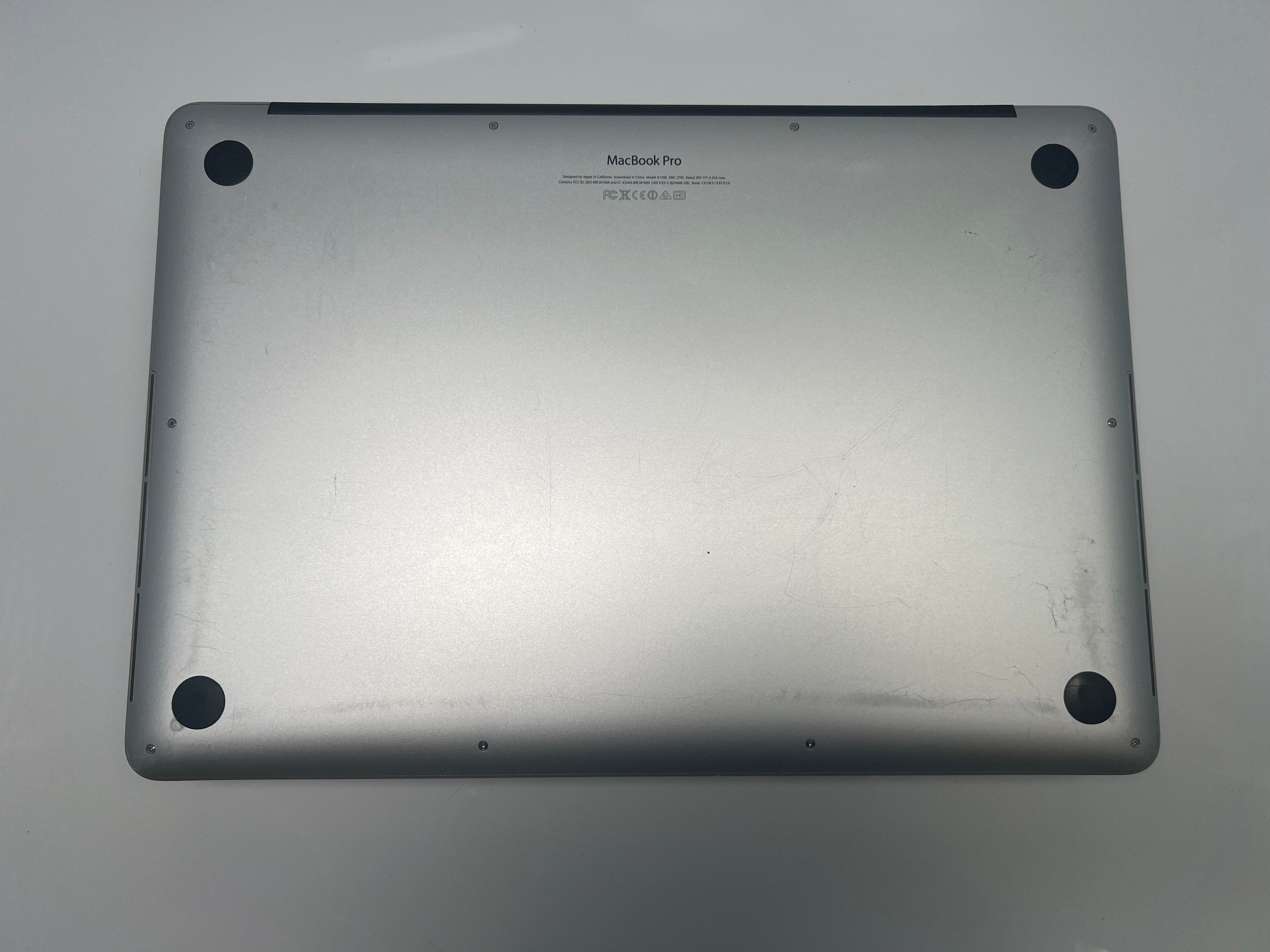 Apple Macbook Pro (2013) 15-inch 2.6 GHz (DG) 16GB RAM 512GB SSD - Silver
