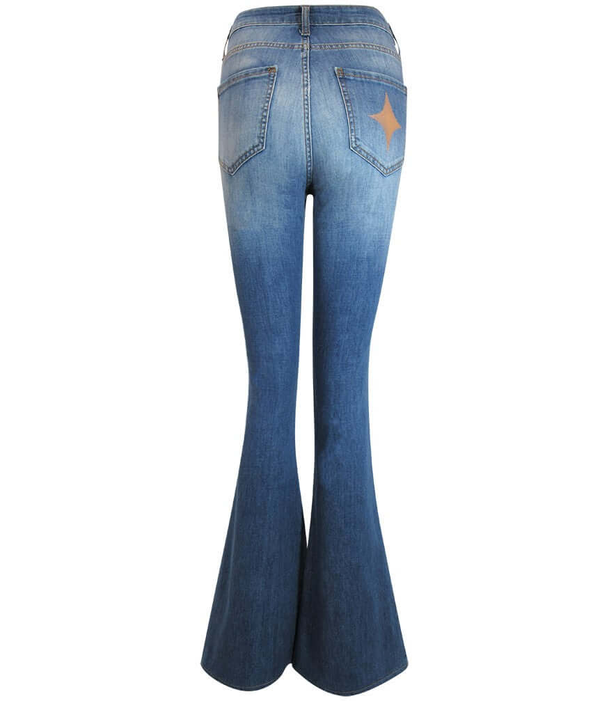 Designing Hollywood  X Madison Maison™ Denim Pink Gold Jean with Laminate Star