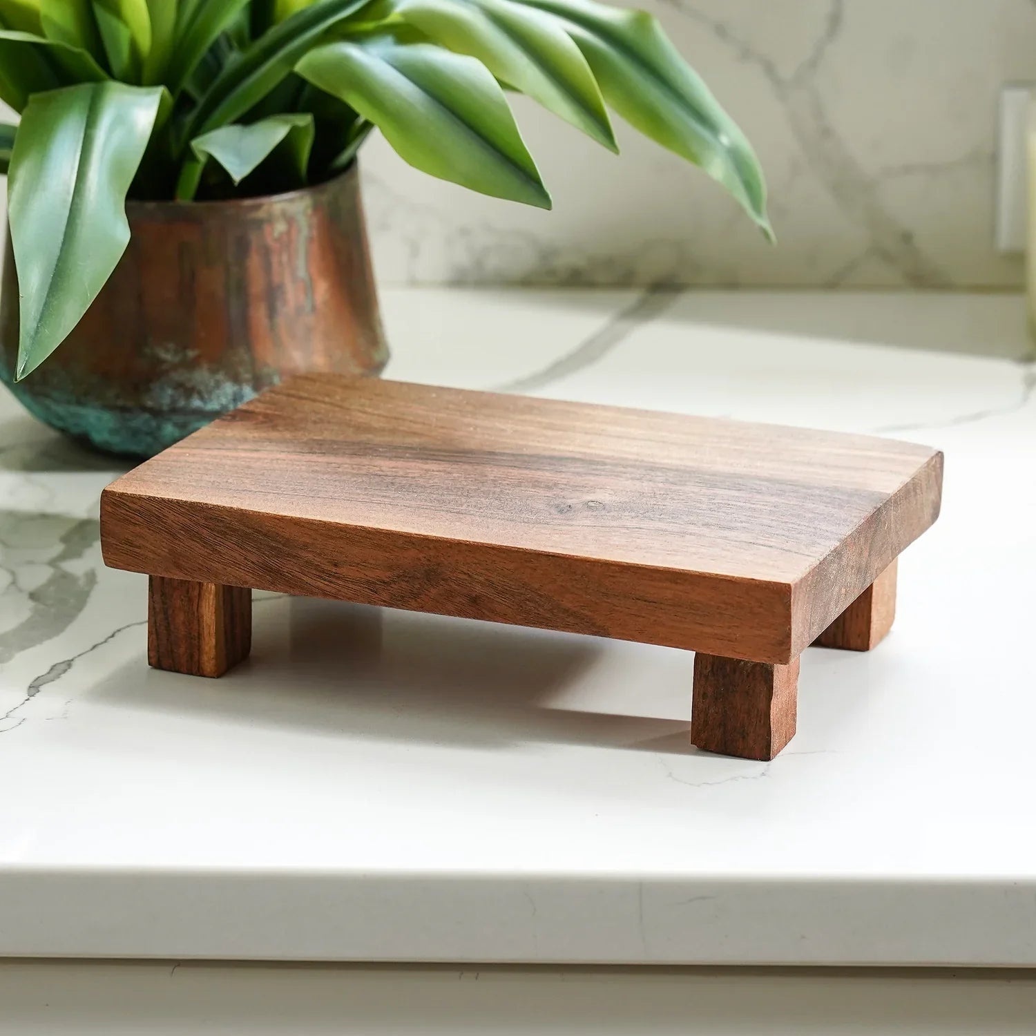 Natural Wood Riser