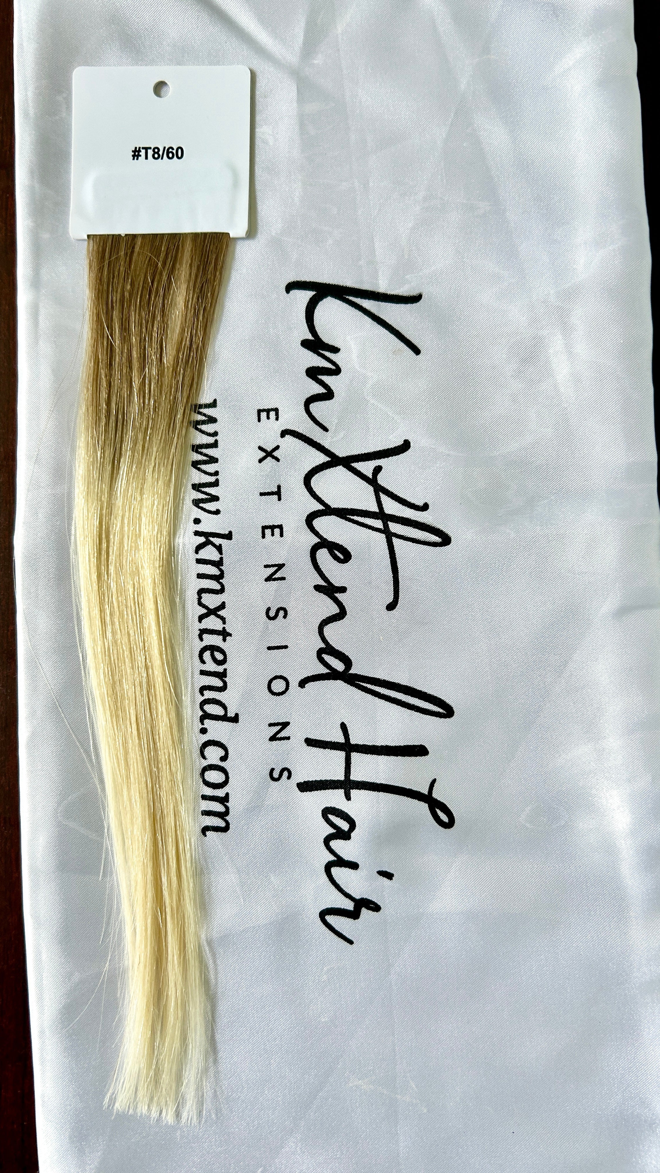 Professional Hand Tied Weft Hair Extensions Rooted 8/60