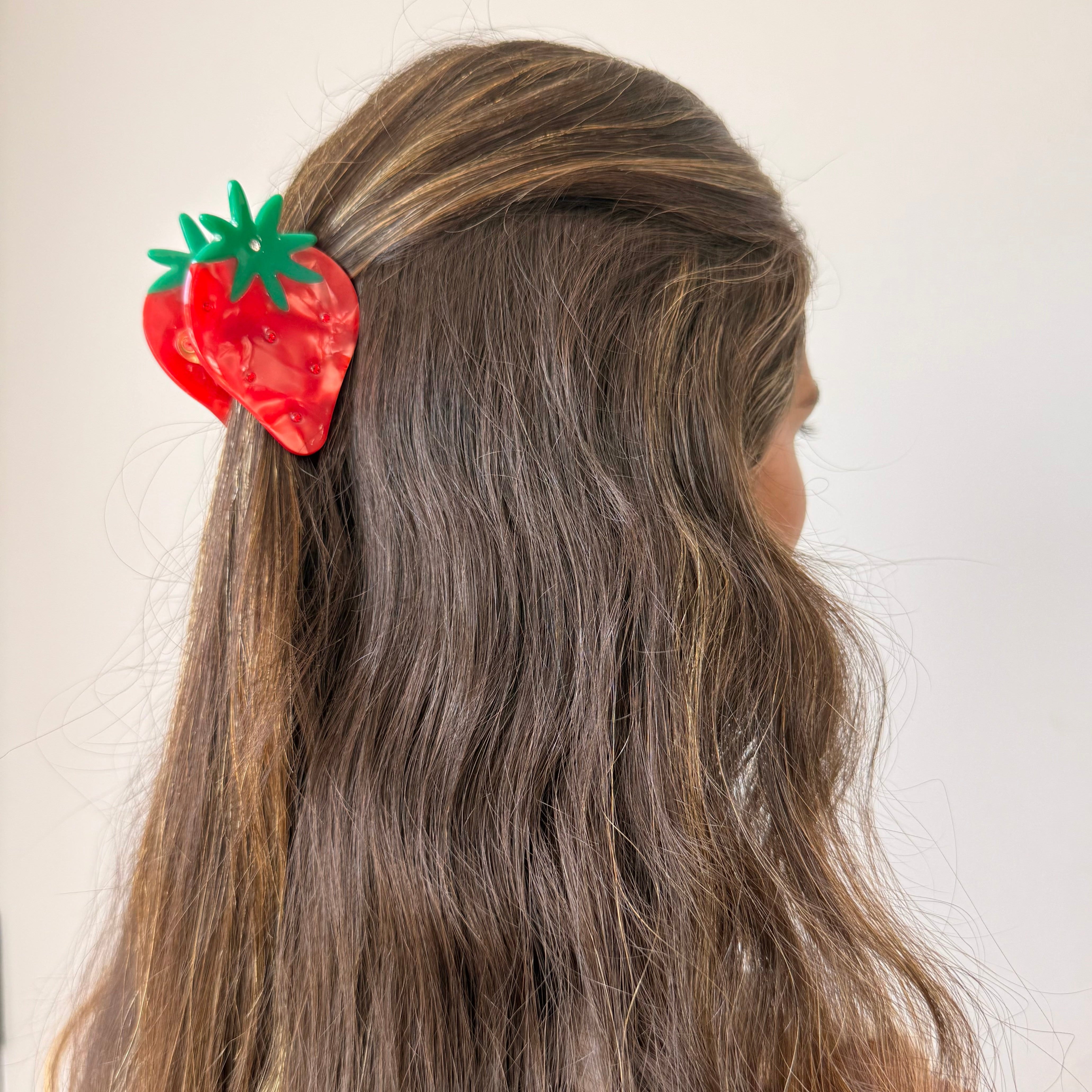 Strawberry Hair Claw Clip - Adina's Jewels