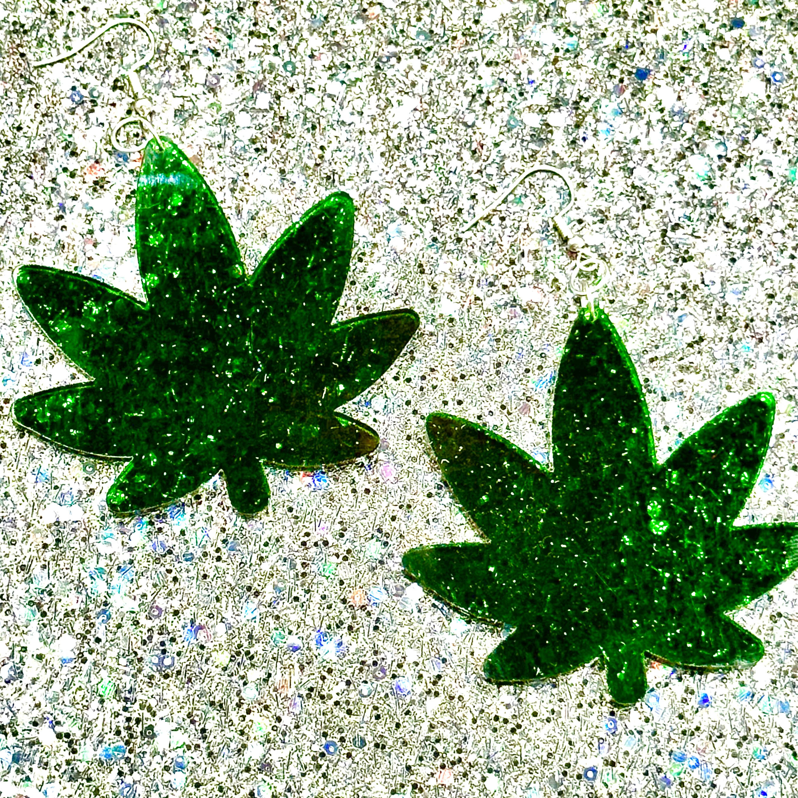 XL Herbal Dangle Earrings by BOBBYK