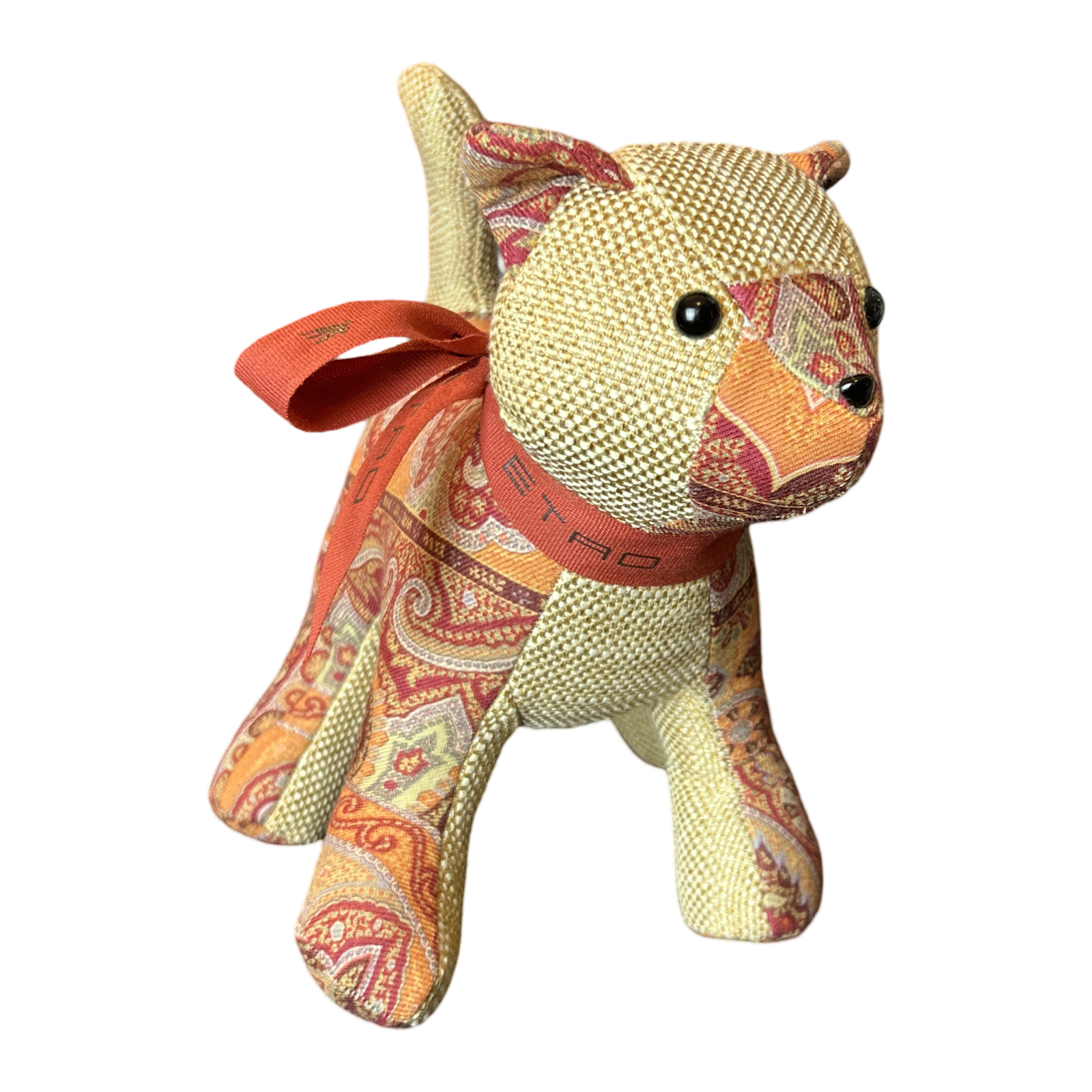 Paisley Vintage Silk Scarf Patchwork Kitten