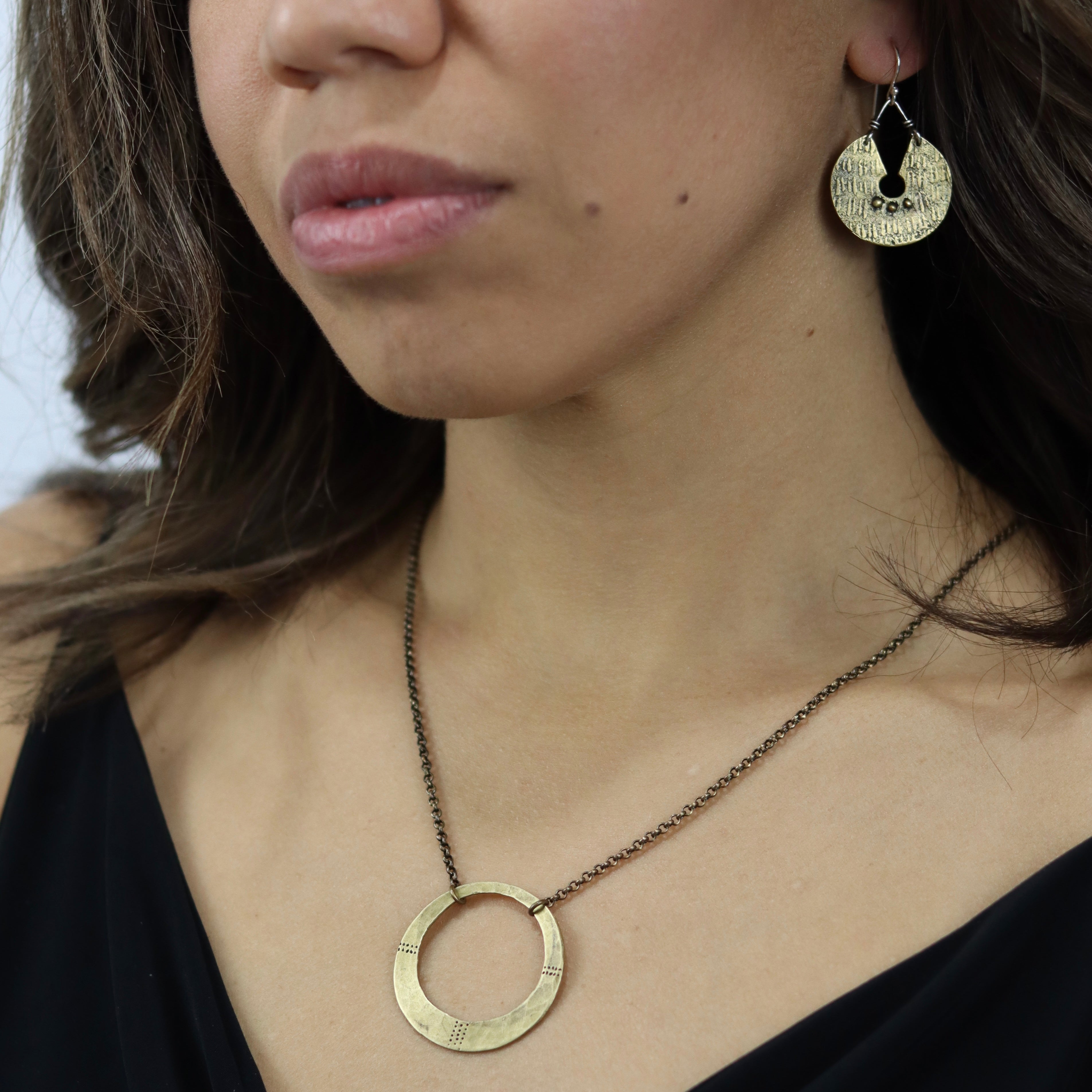 Brass Divine Necklace