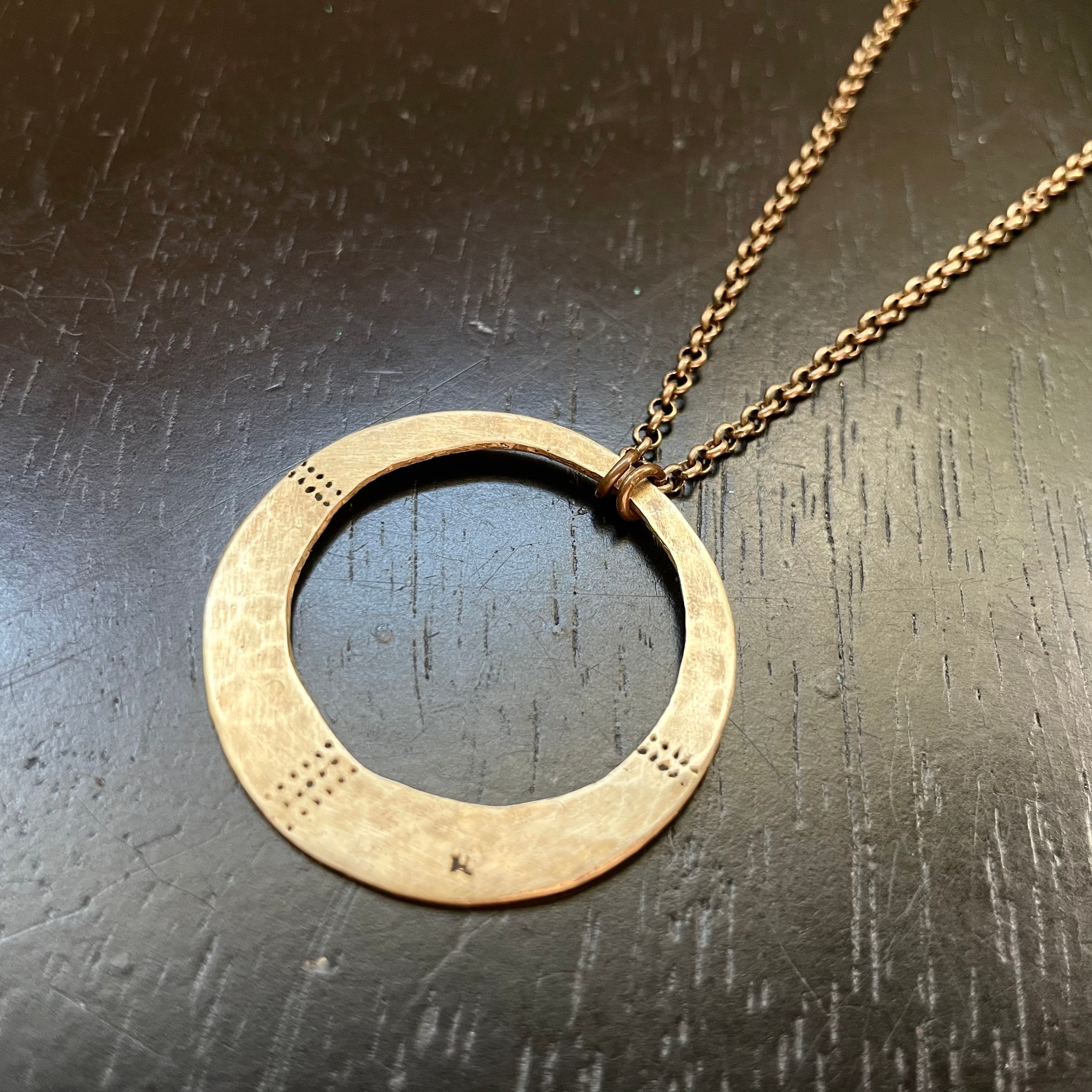 Brass Divine Necklace
