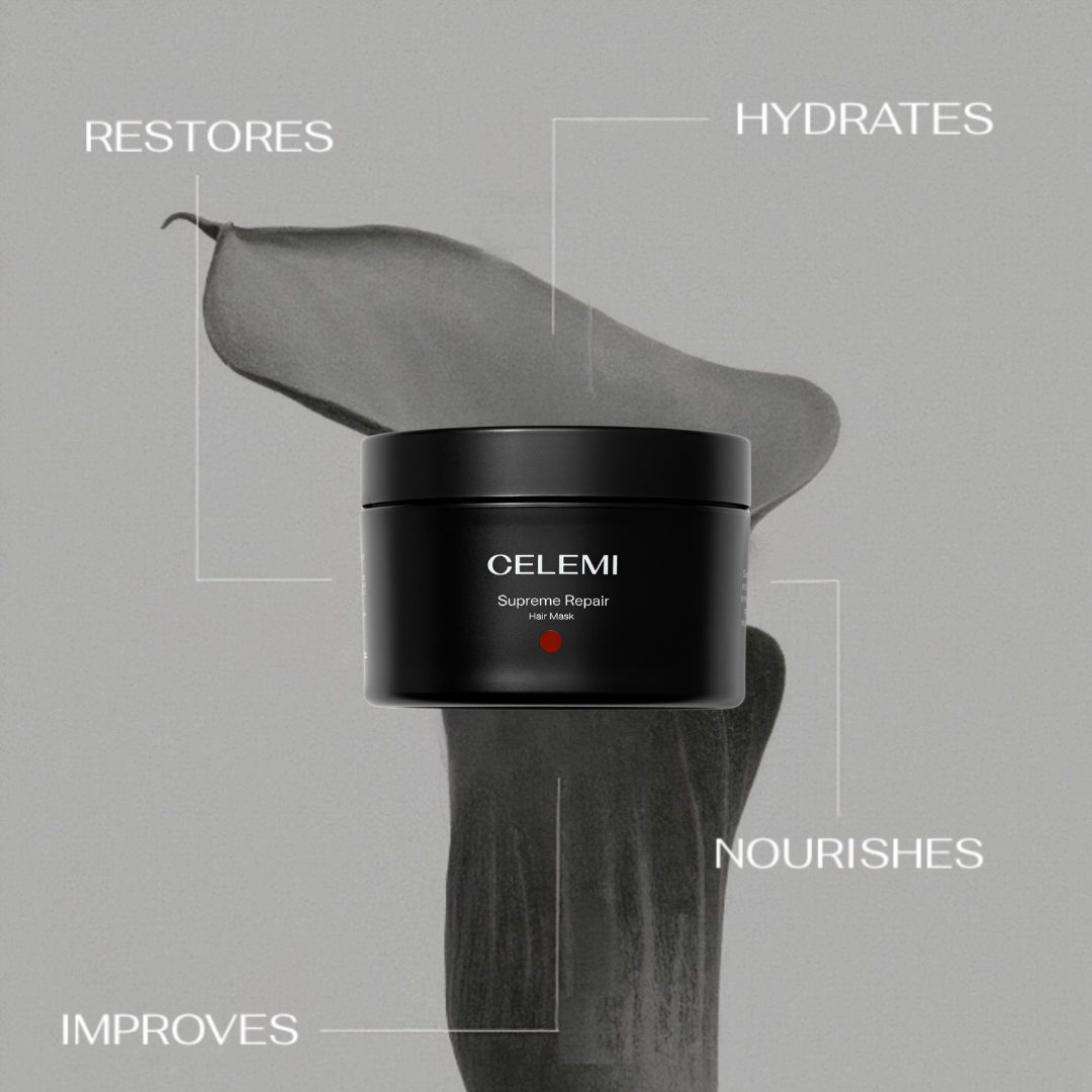 CLM Restorative hair mask with hydrolyzed keratin and avocado oil Supreme Repair