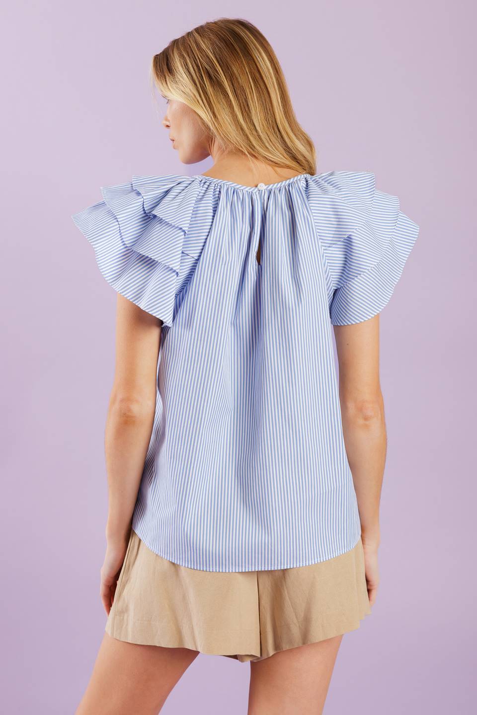NEED YOU MORE WOVEN TOP