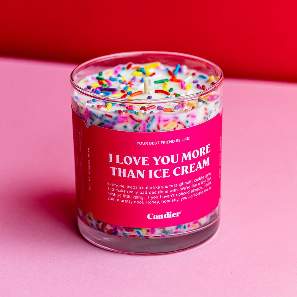 I LOVE YOU MORE THAN ICE CREAM CANDLE - Shop Ryan Porter