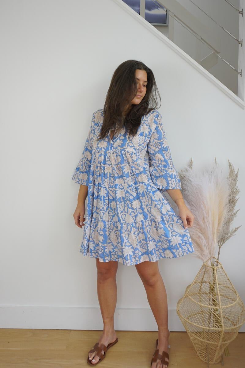 Dylan Sparrow Dress - Blue