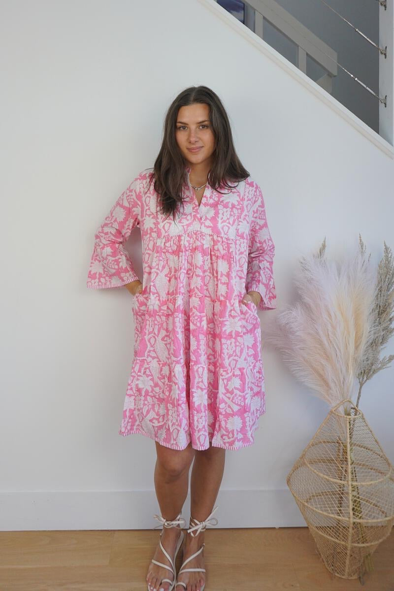 Dylan Sparrow Dress - Pink