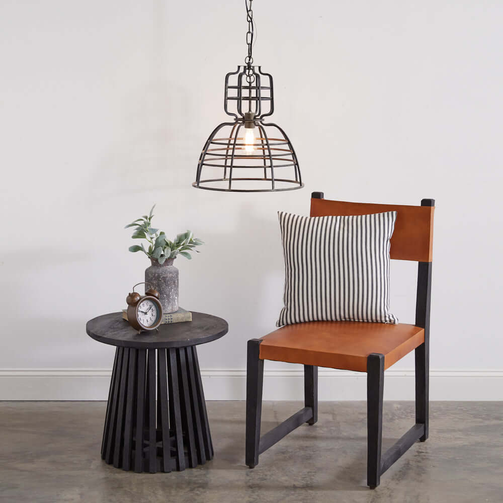Industrial Cage Pendant Light