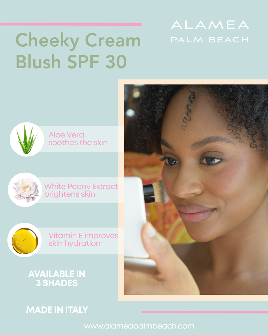 Cheeky Sheer Cream Blush SPF 30