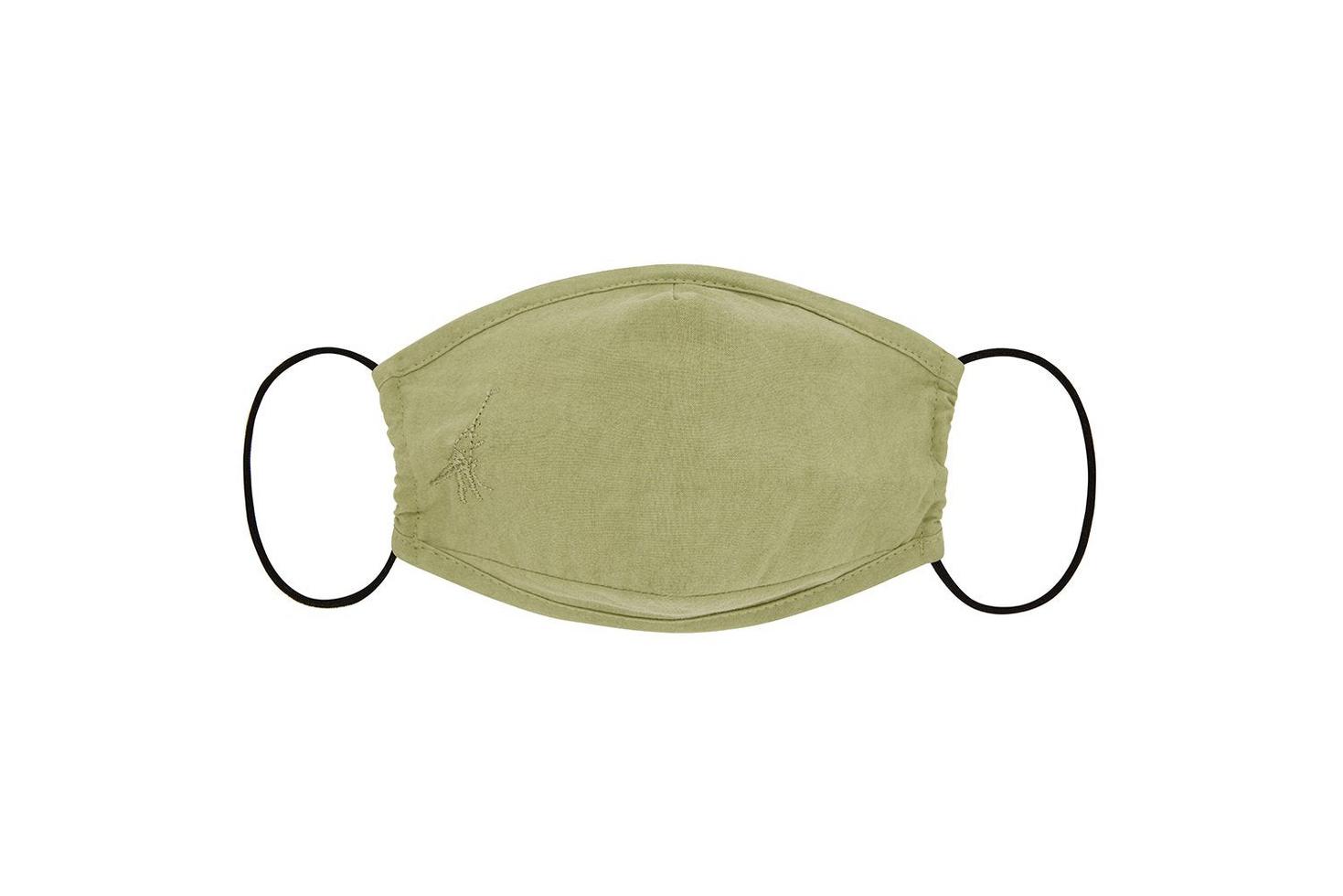 Reusable Face Masks, Adult - Greenstone - Mineral Dye