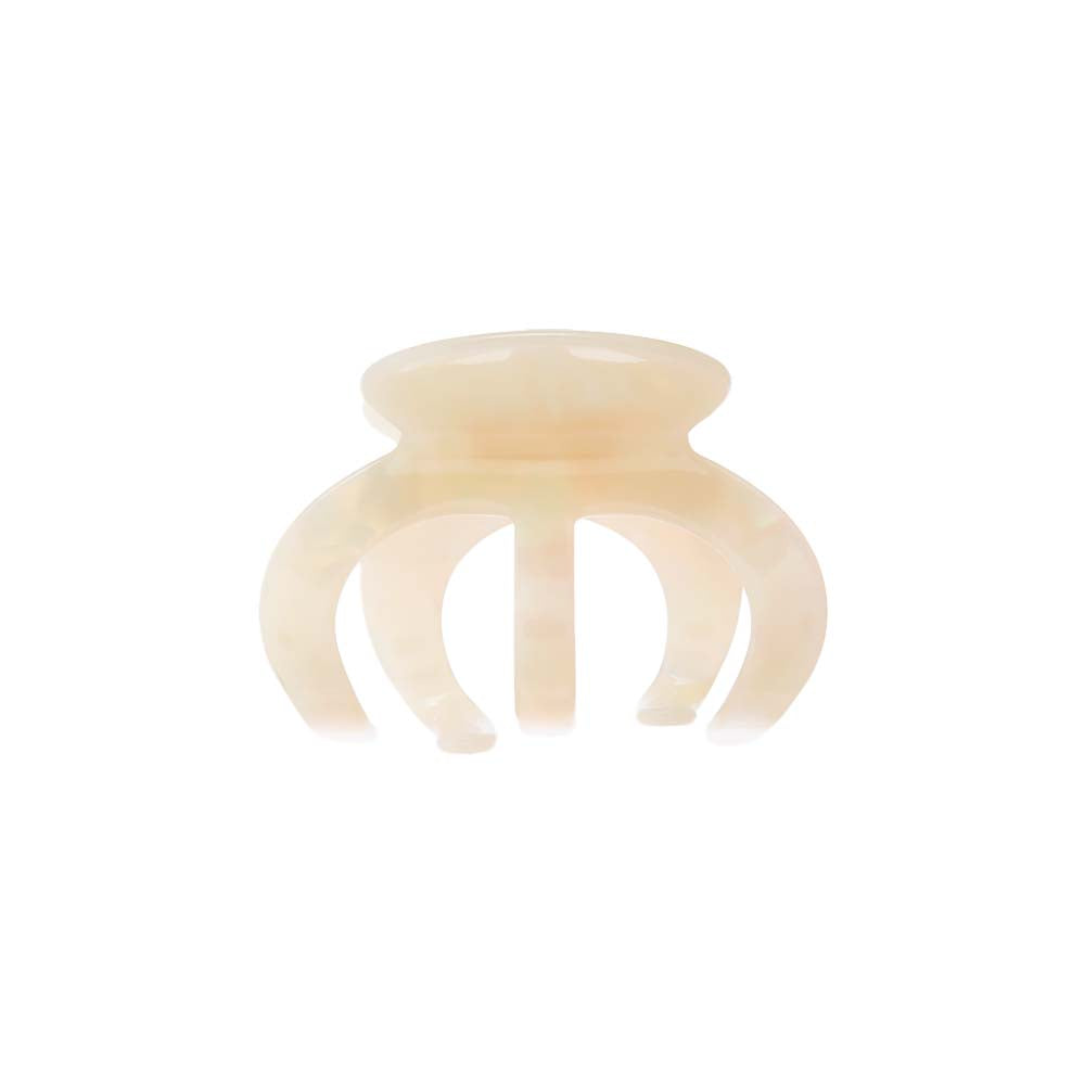 White Medium Octopus Hair Claw Clip - Adina's Jewels