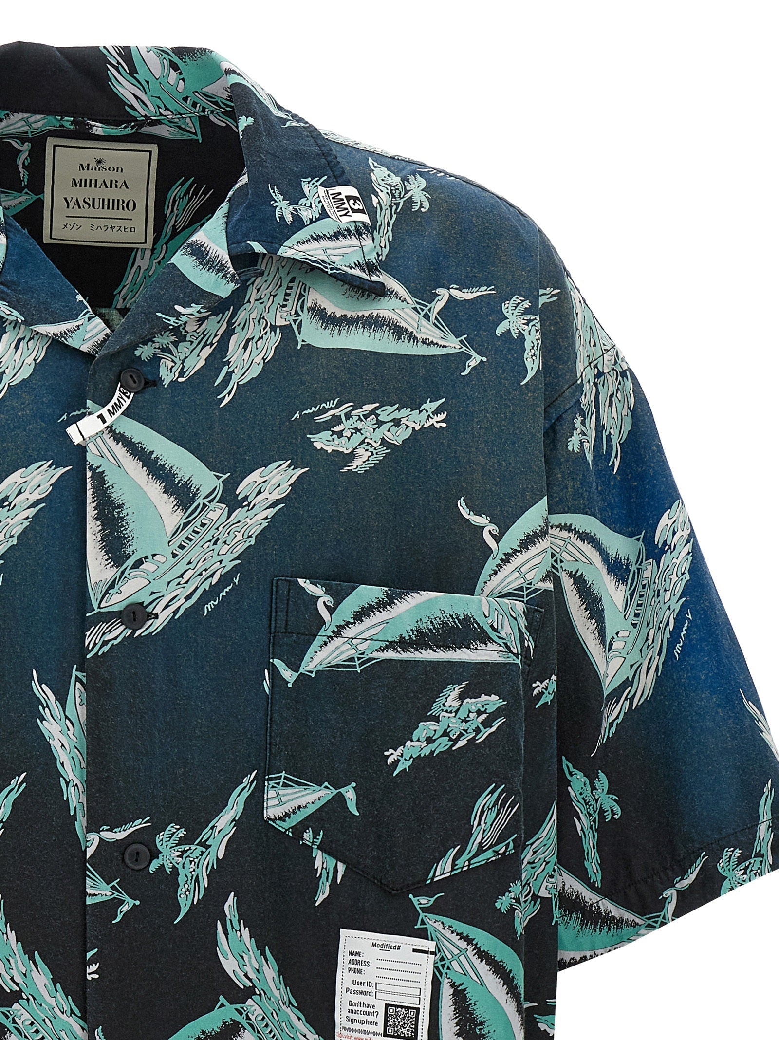 Maison Mihara Yasuhiro Men Vintage Shirt