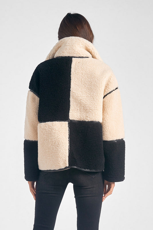 Storm Color Block Coat