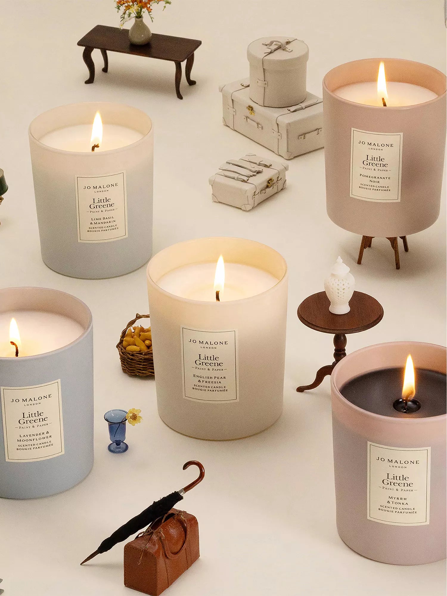 JO MALONE LONDON Little Greene English Pear And Freesia Scented Candle 200g