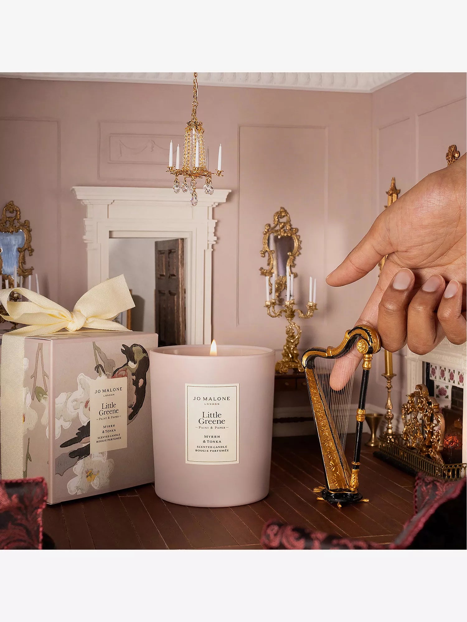 JO MALONE LONDON Little Greene Myrrh And Tonka Scented Candle 200g