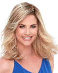 Top Smart 12 inch | Lace Front & Monofilament Synthetic Hair Topper by Jon Renau