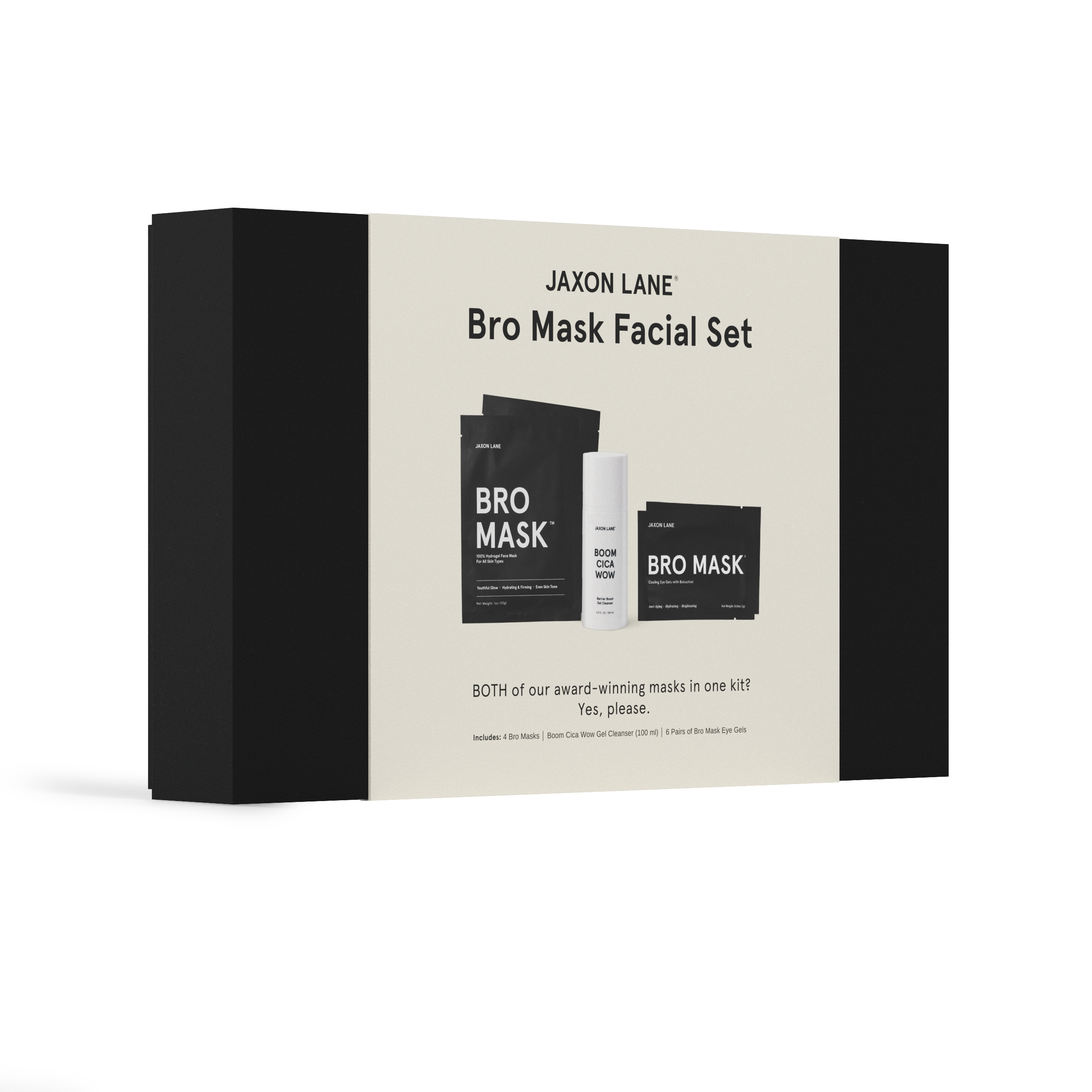 Bro Mask Facial Set - Ready, Set, Glow Gift Box