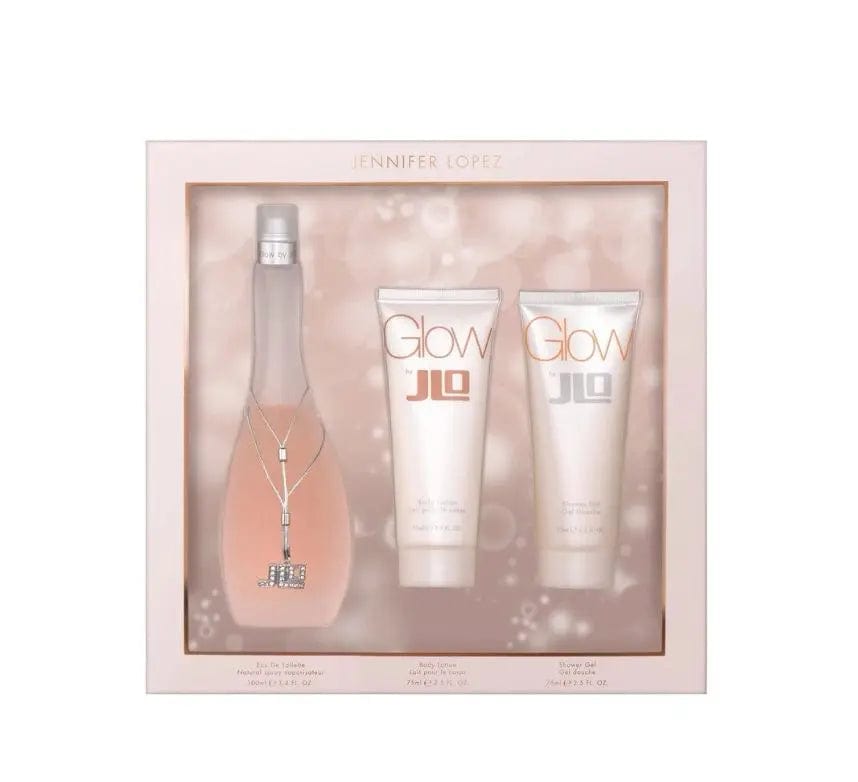 Glow By Jennifer Lopez For Women EDP Spray (3pc Gift Set)