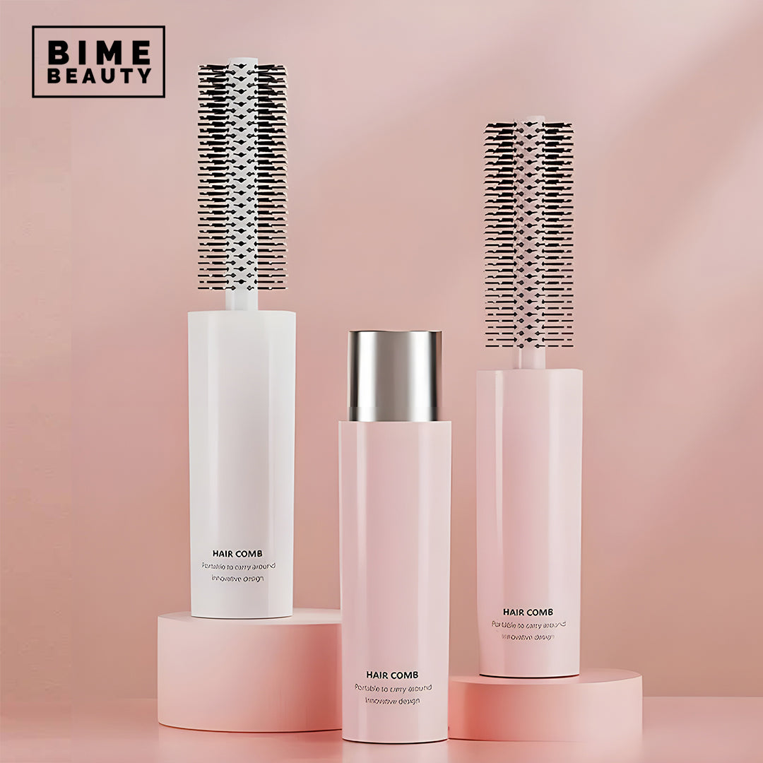 JetSetGlam LuxeLocks Travel Brush by BimeBeauty