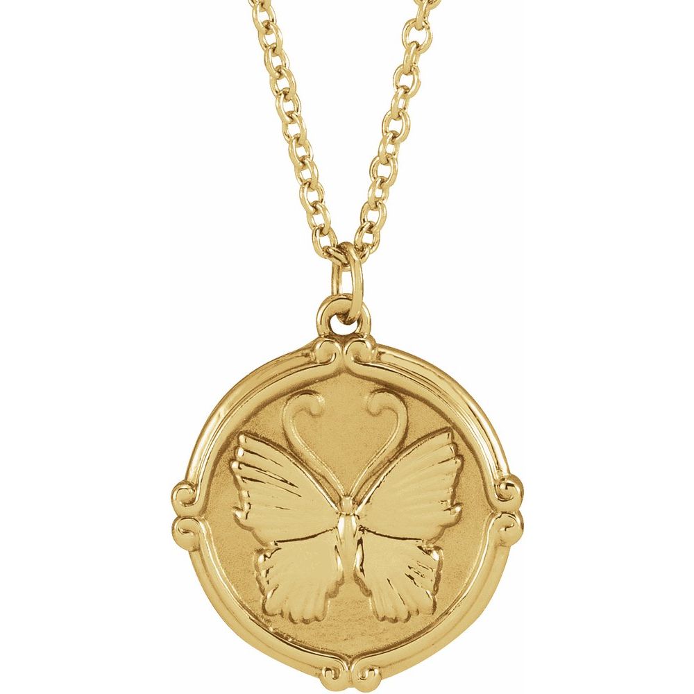 Fairy Butterfly Medallion