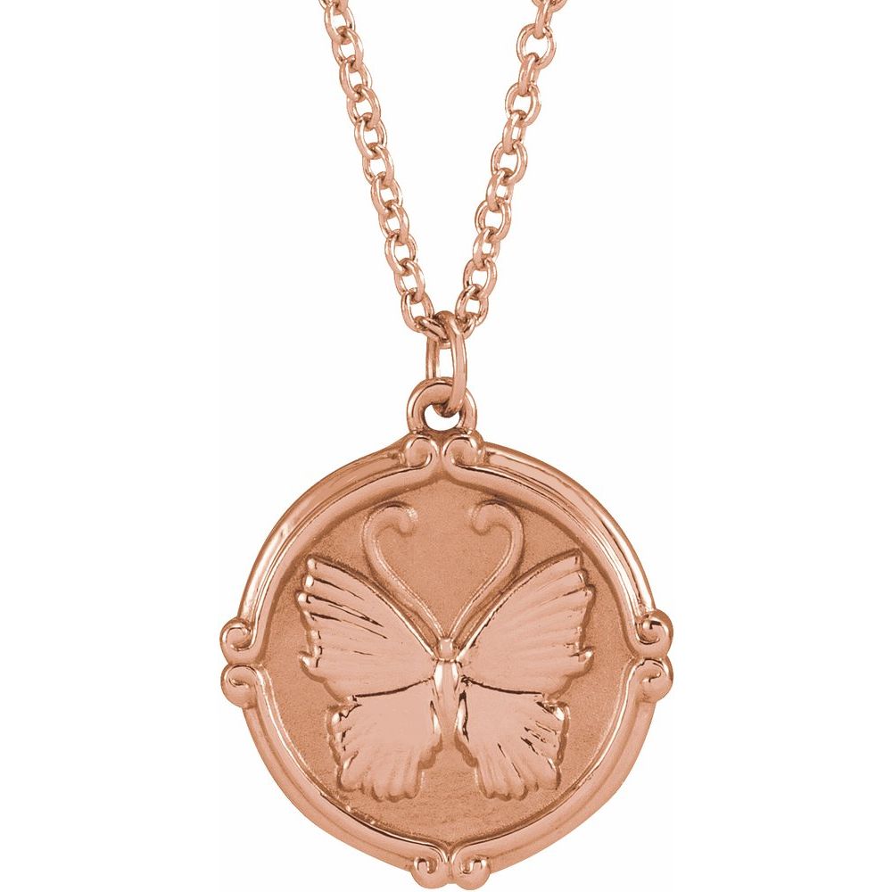 Fairy Butterfly Medallion