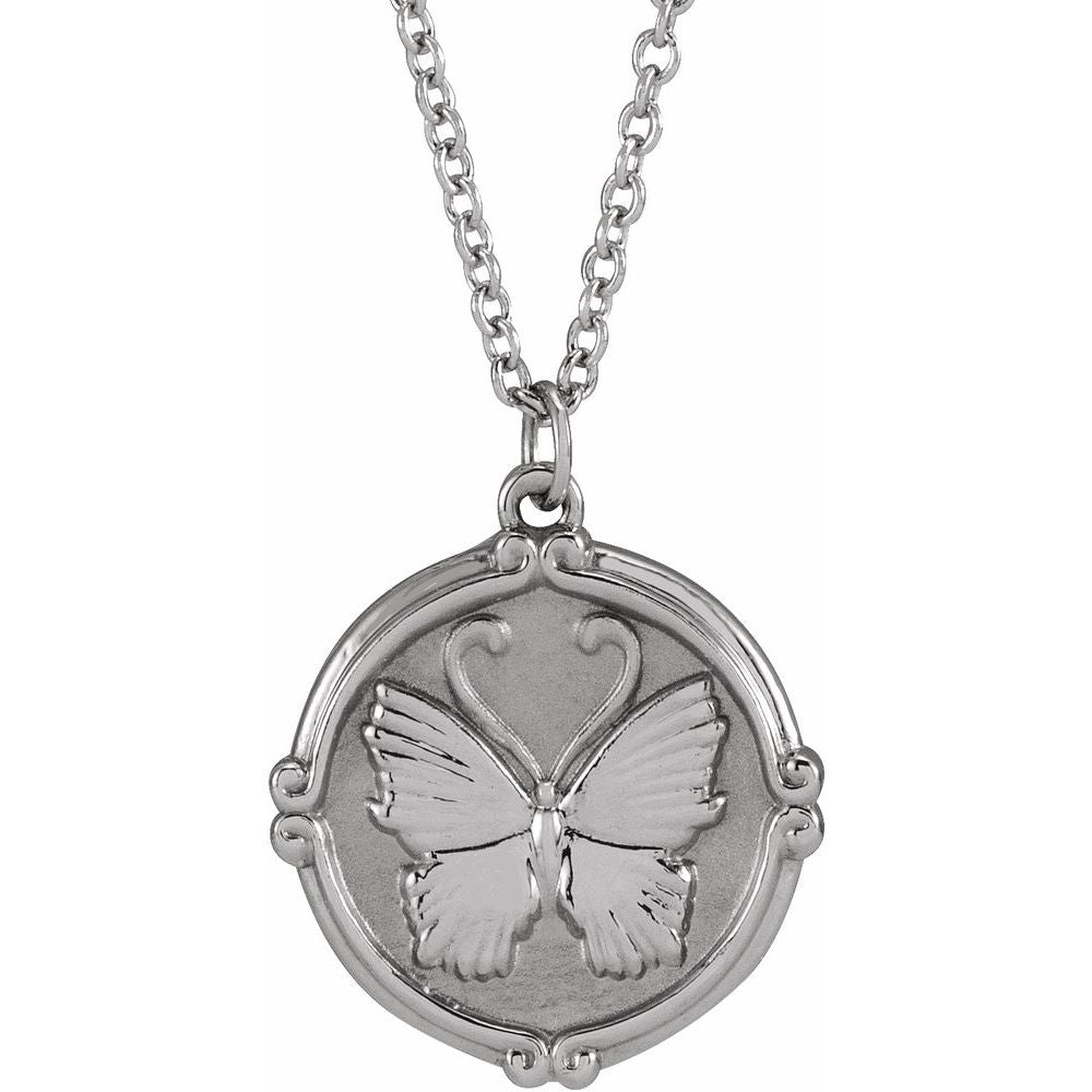 Fairy Butterfly Medallion