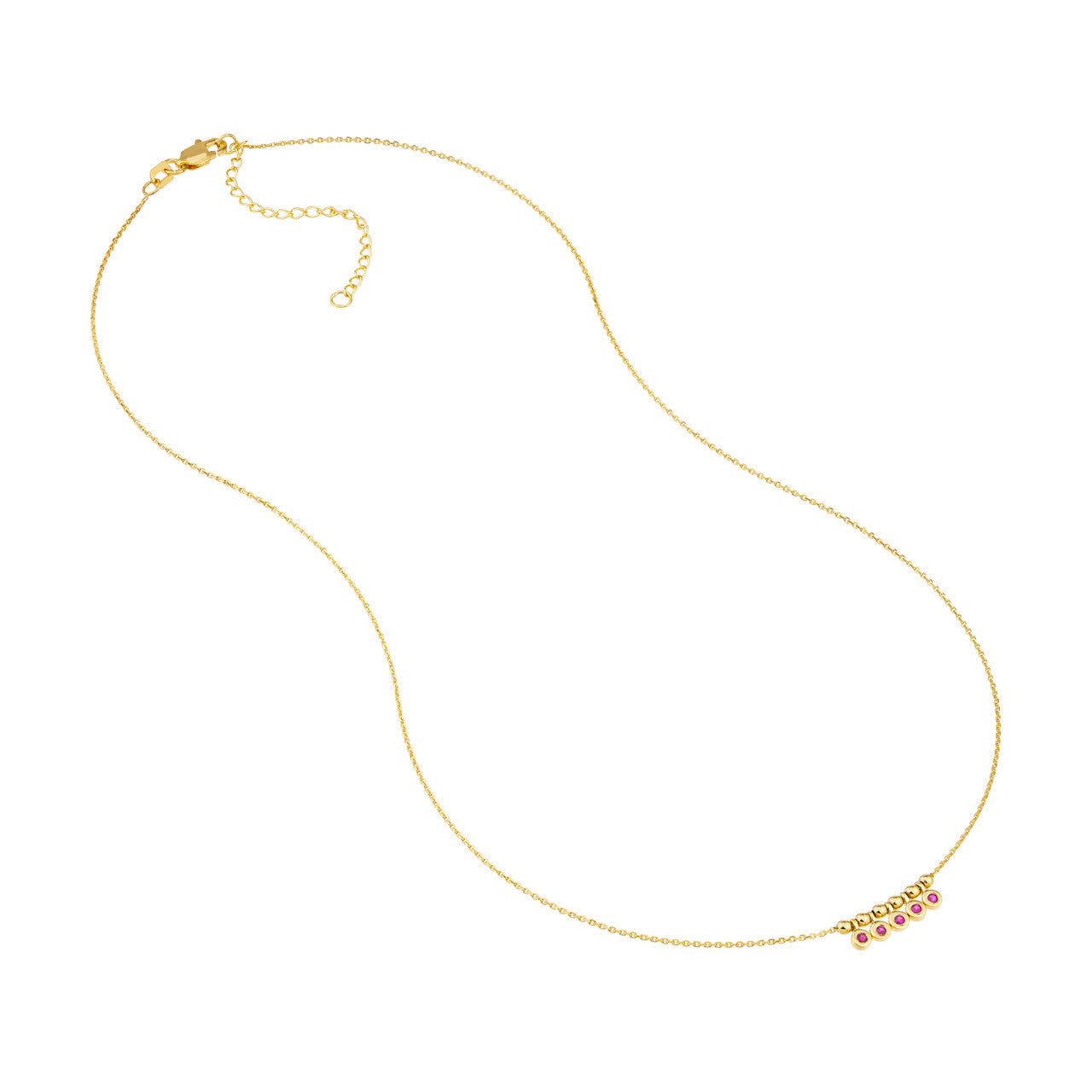 Ruby Shaker Necklace