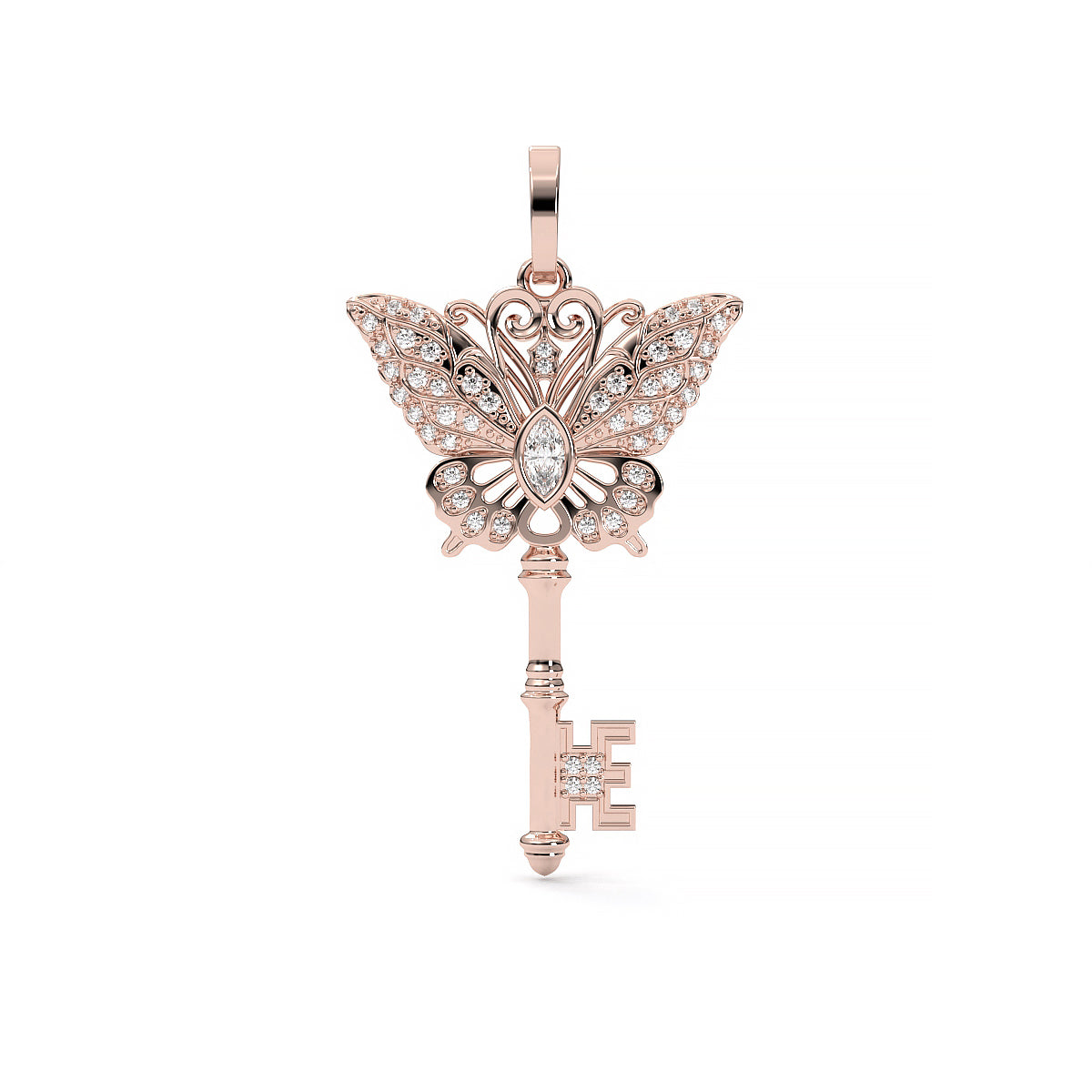 Butterfly Key Pendant