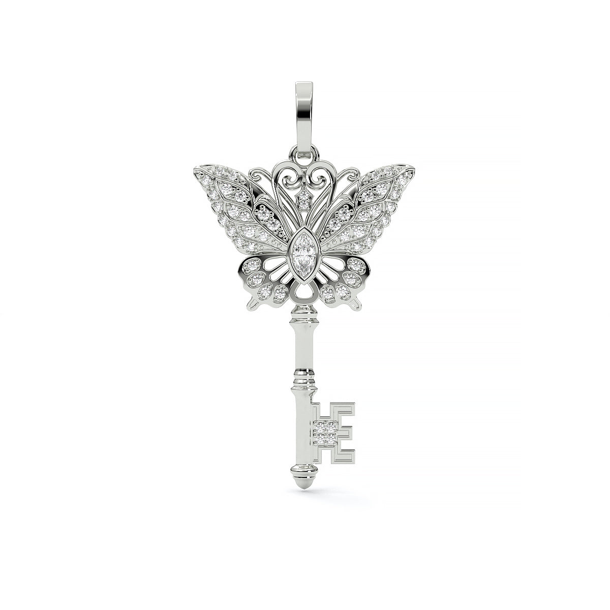 Butterfly Key Pendant