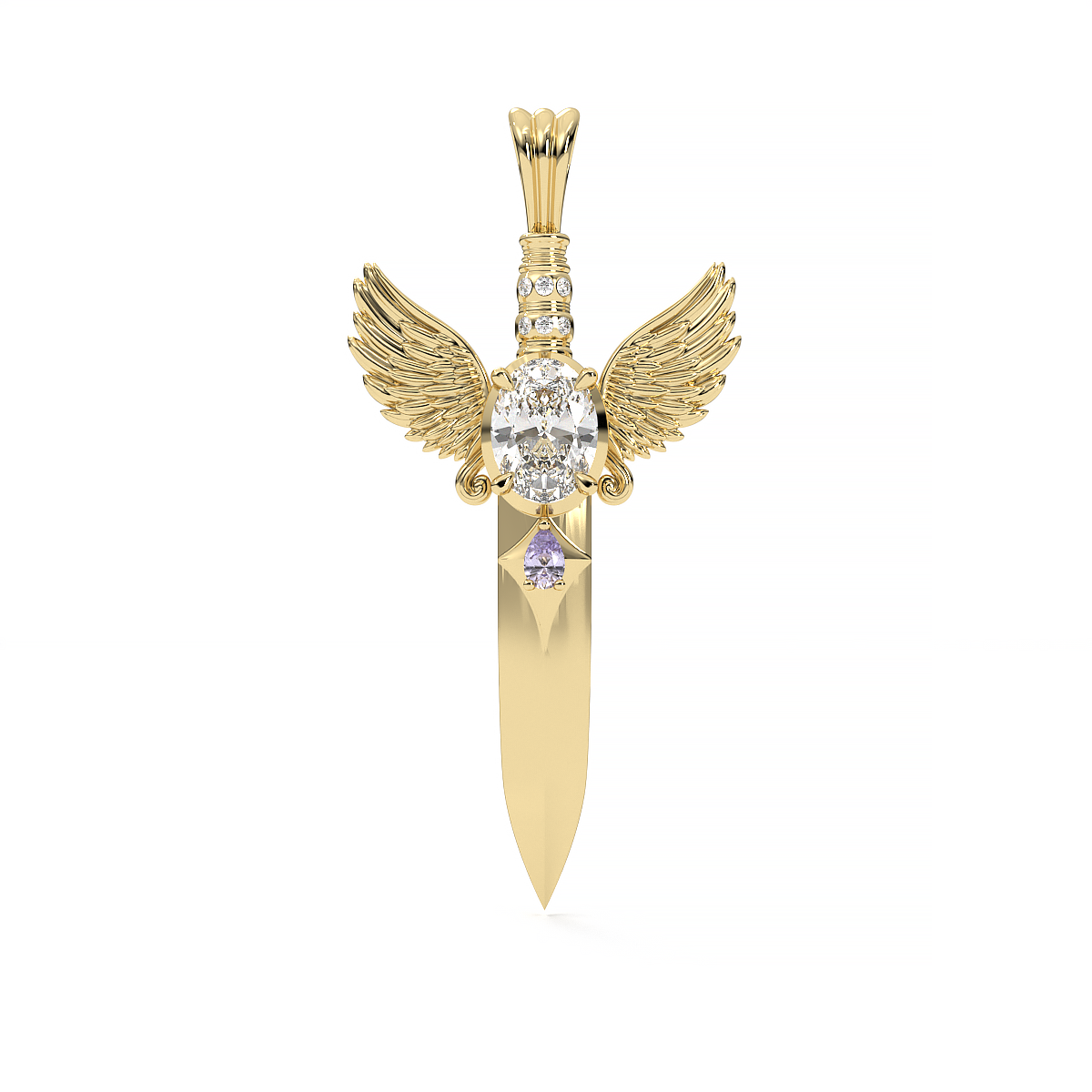 Double Edge Sword Pendant