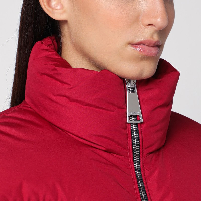 Khrisjoy Red Corazon Padded Jacket Women