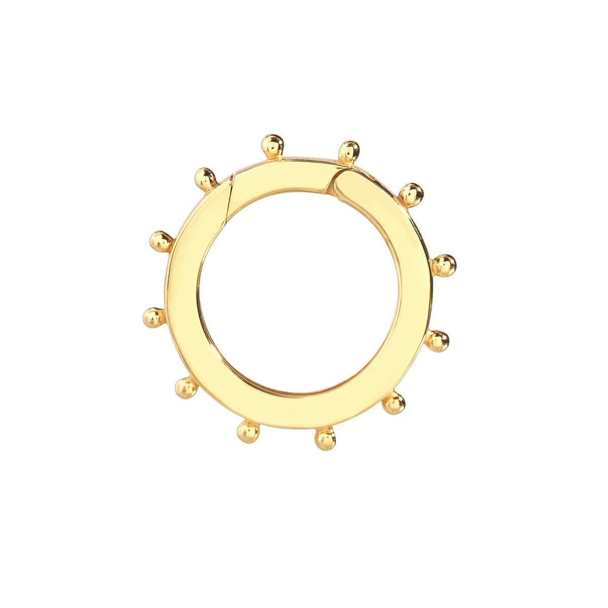 Large Gold Stud Connector