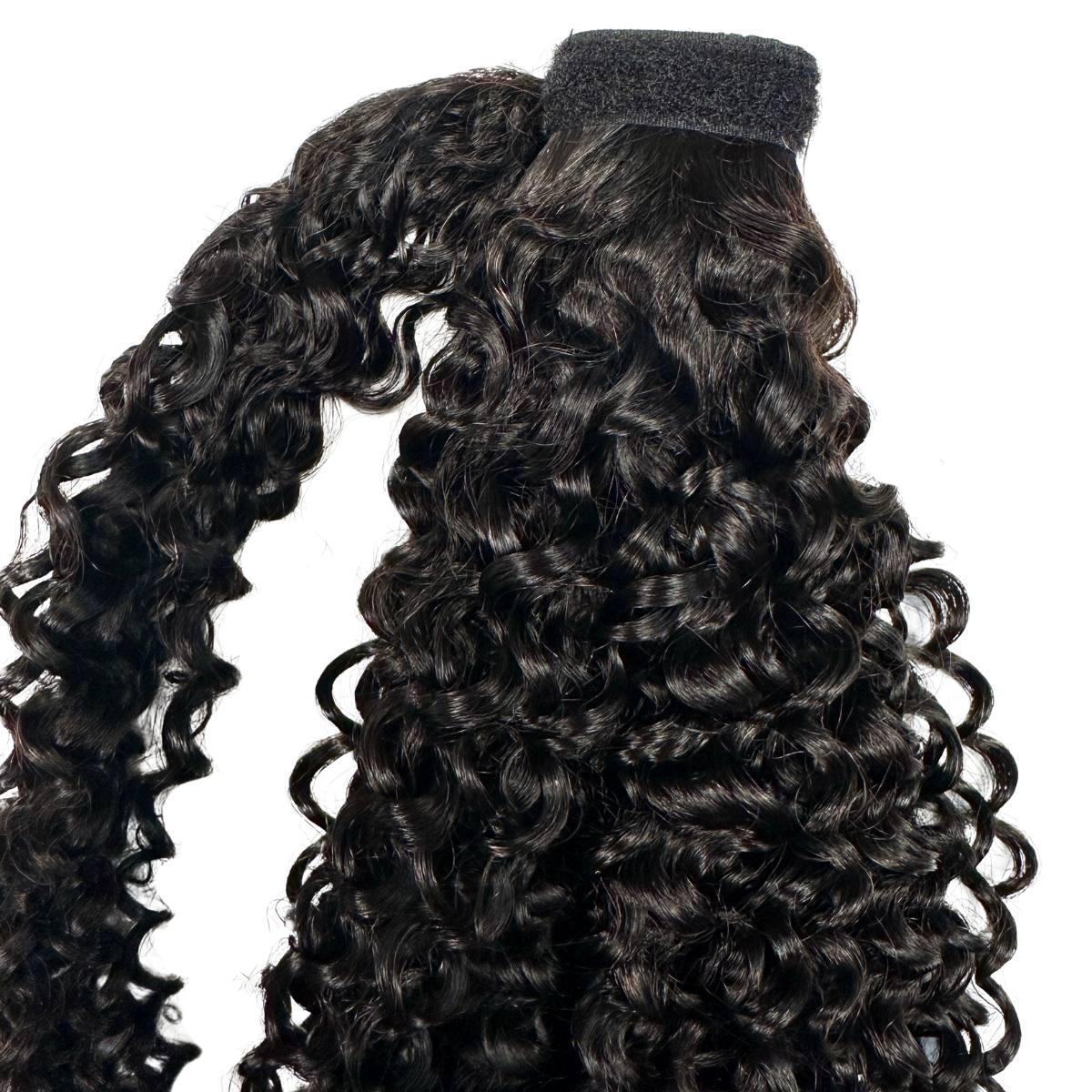 Kinky Curly 100% Human Hair Ponytail Extension