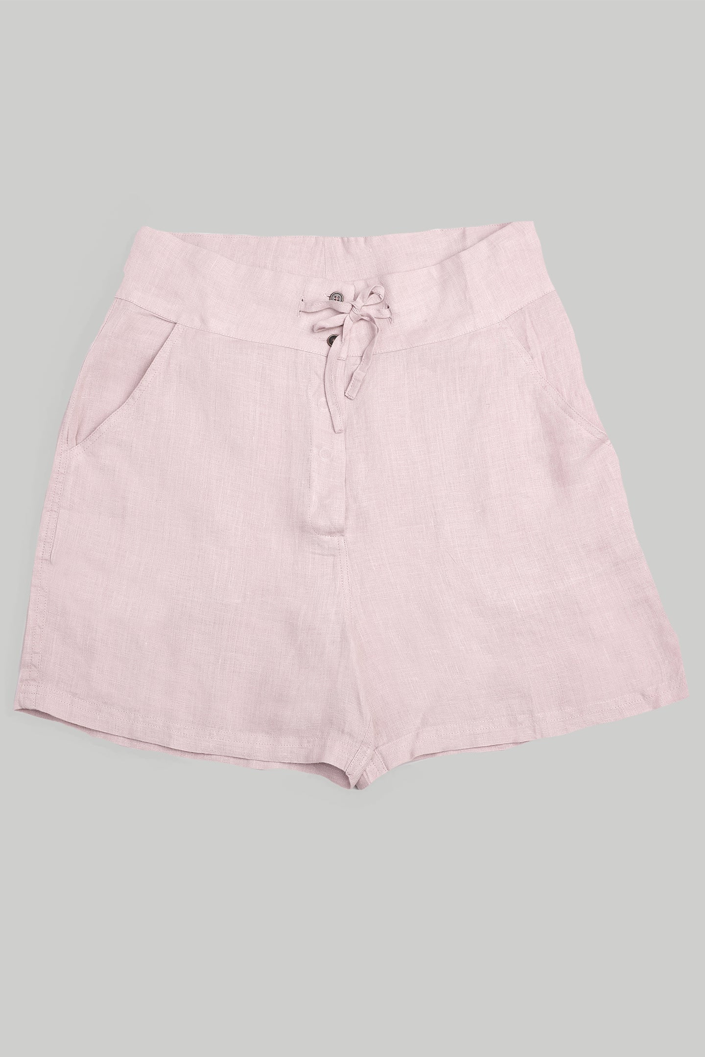 Everyday Drawstring Shorts - Hemp Pink