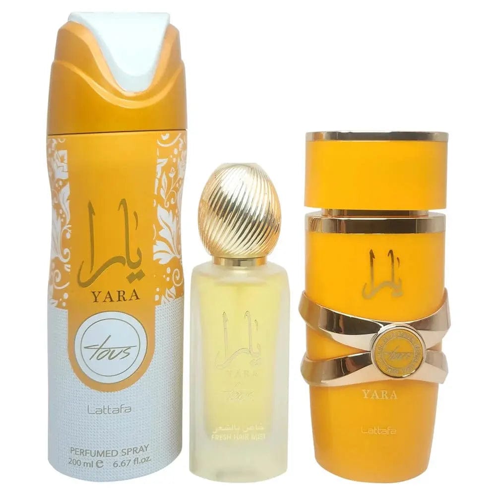 Lattafa Ladies Yara Tous 3pc Gift Set For Women